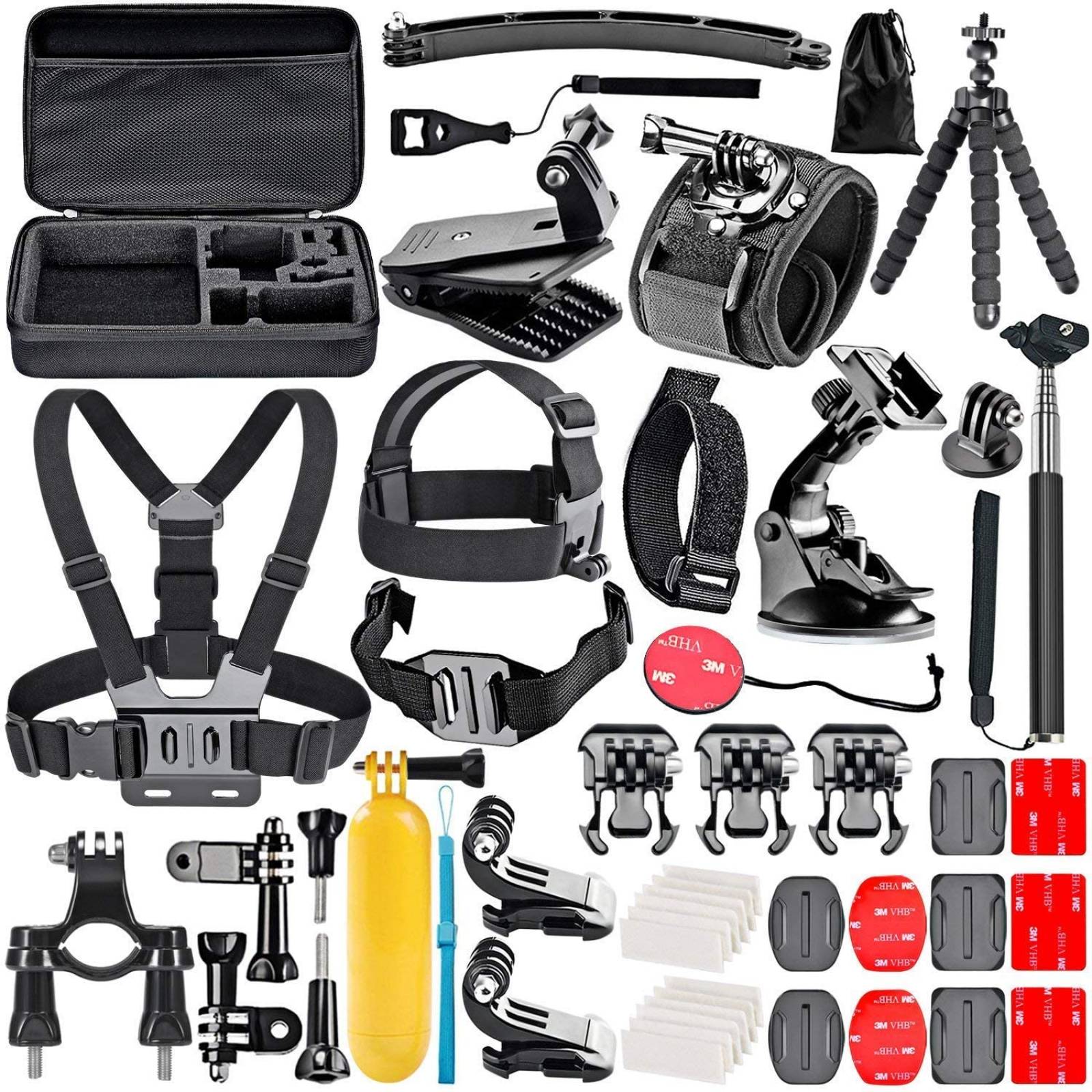 Kit de Accesorios para Cámara de Acción GoPro 50 en 1