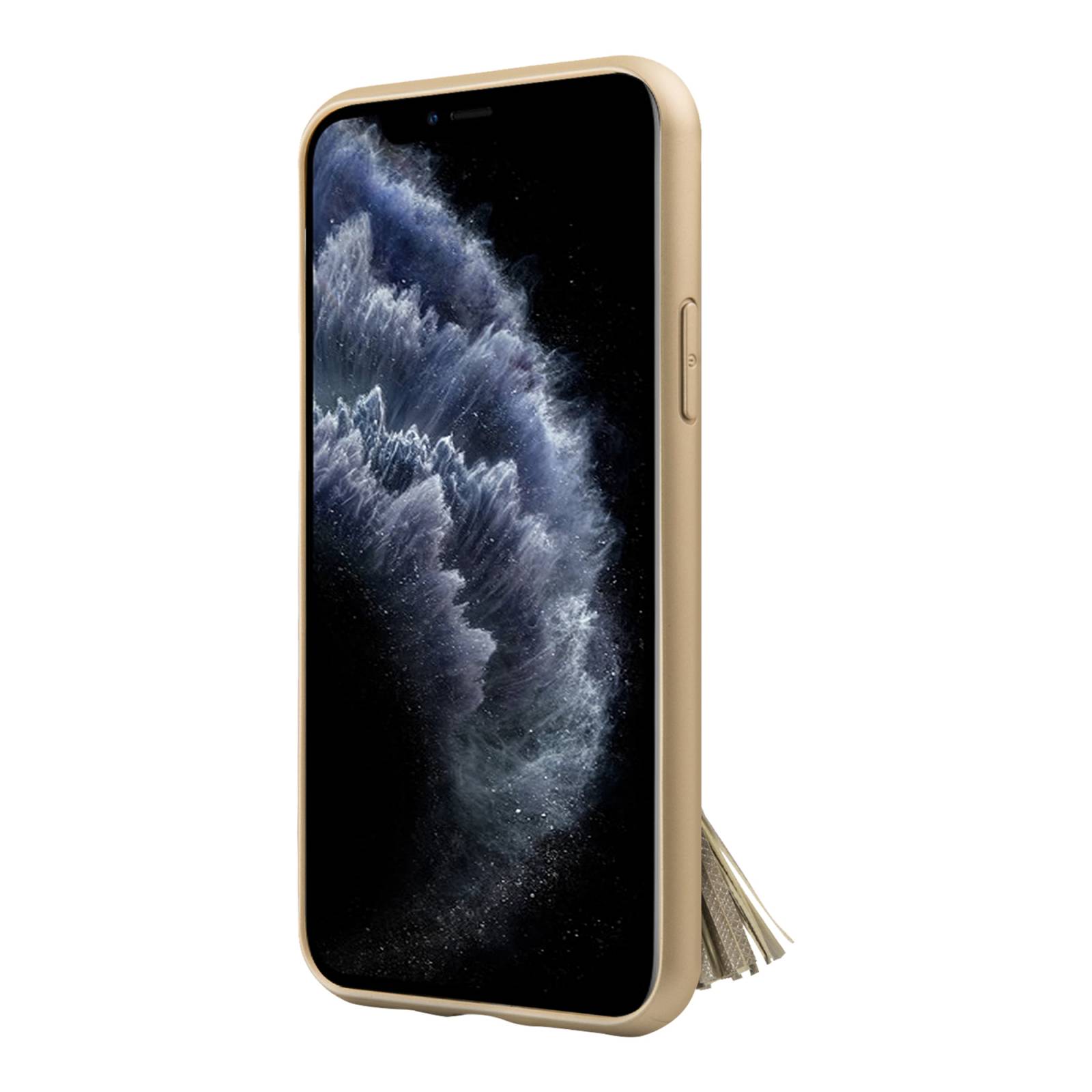 Case Protector Guess Ring Stand Gold Iphone 11