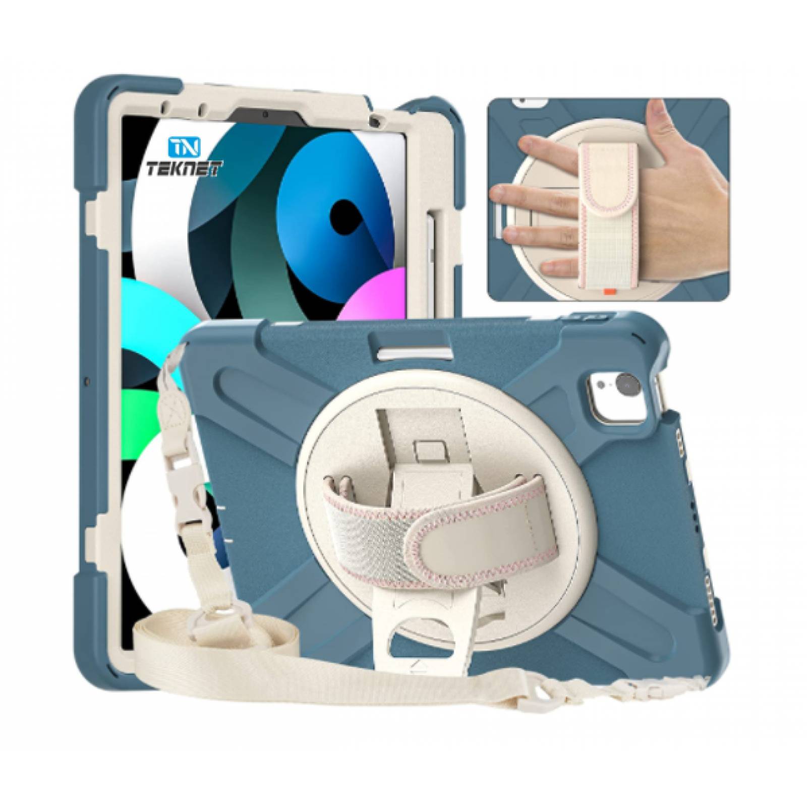 Funda Teknet iPad Air 4 109 Case Correa  A2270 A2429 A2316 Rudo A2072