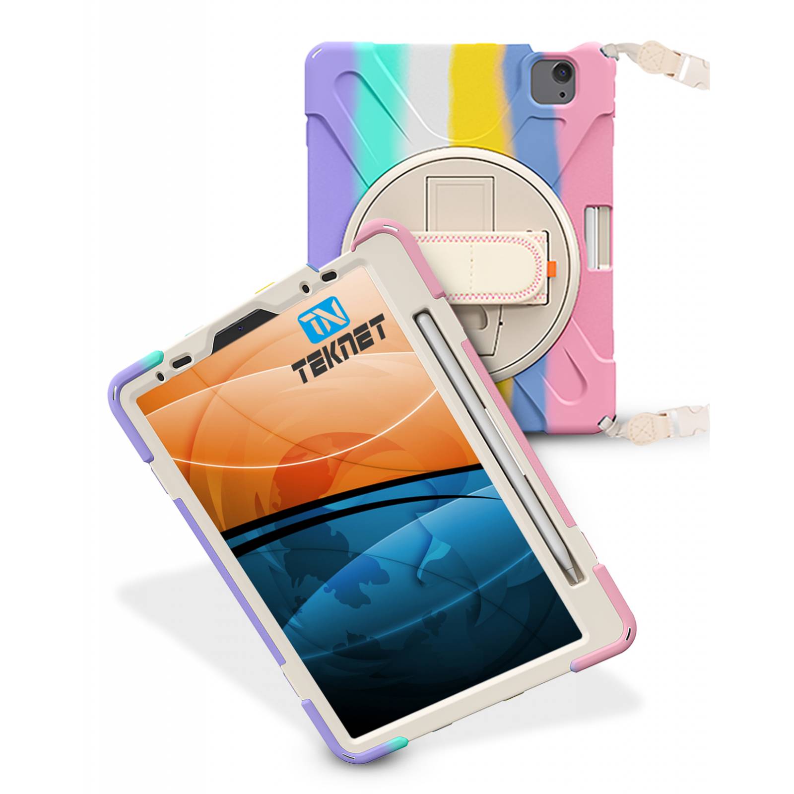 Funda Teknet iPad Air 4 109 Case Correa  A2270 A2429 A2316 Rudo A2072