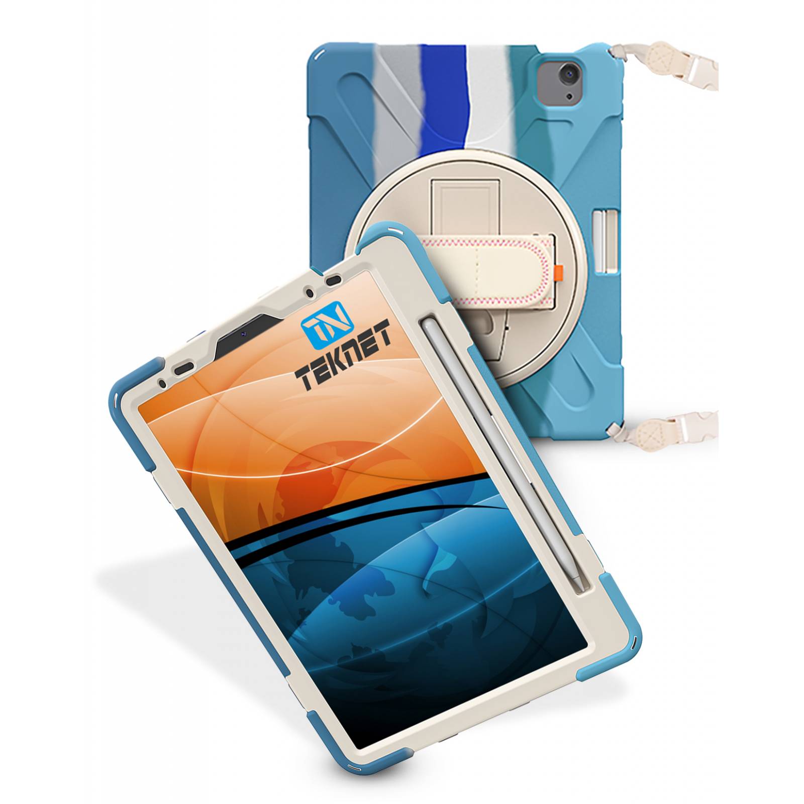 Funda Teknet iPad Air 4 109 Case Correa  A2270 A2429 A2316 Rudo A2072