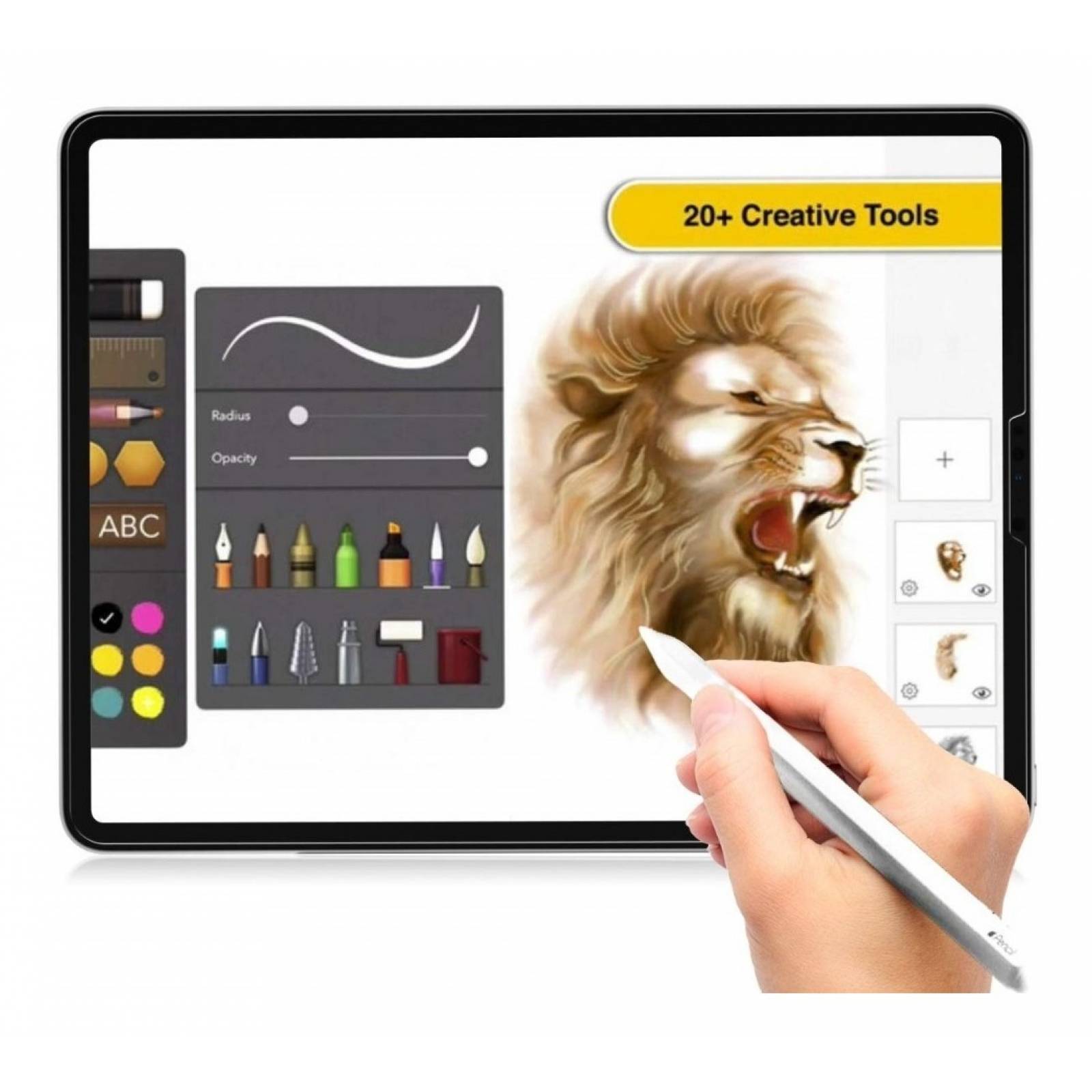 Mica para iPad Pro 11 2020 Cristal Templado Premium Teknet