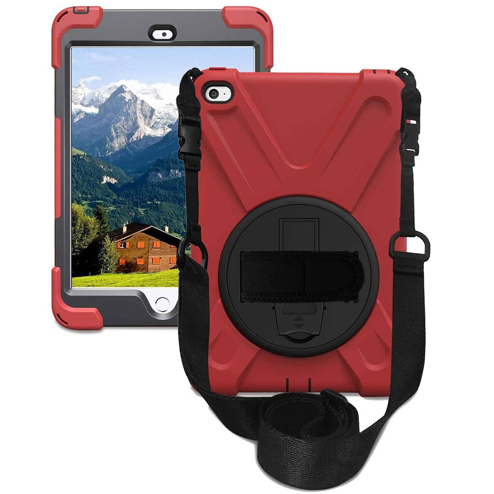 TEKNET Funda Correa Uso Rudo Para iPad Mini 1 2 3