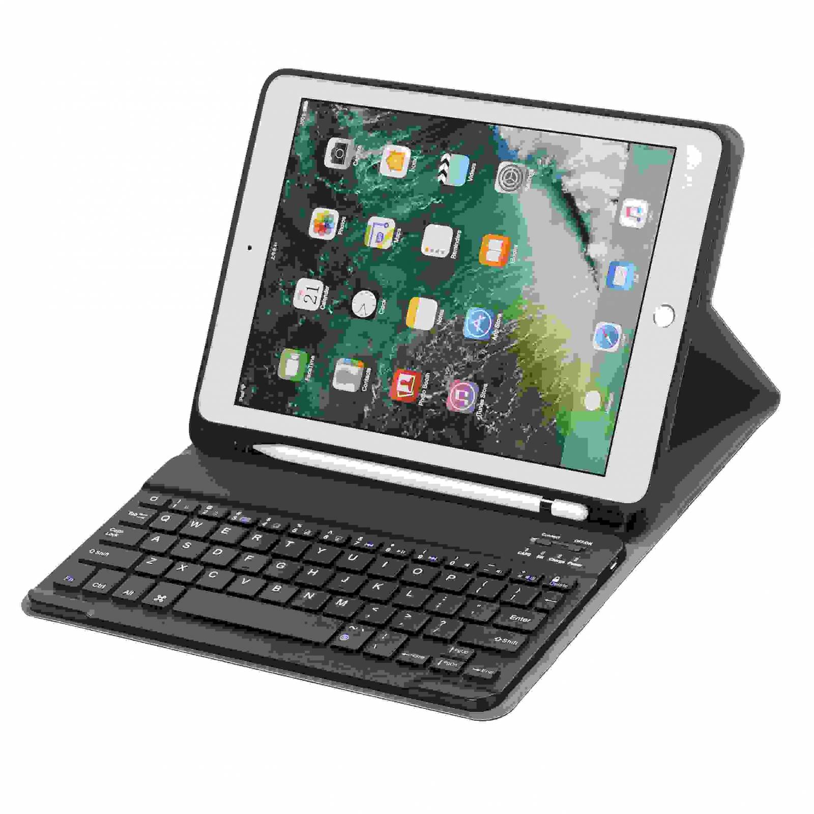 Funda Teclado iPad 97  6a 5a air 2 6 5  Teknet Porta Pen