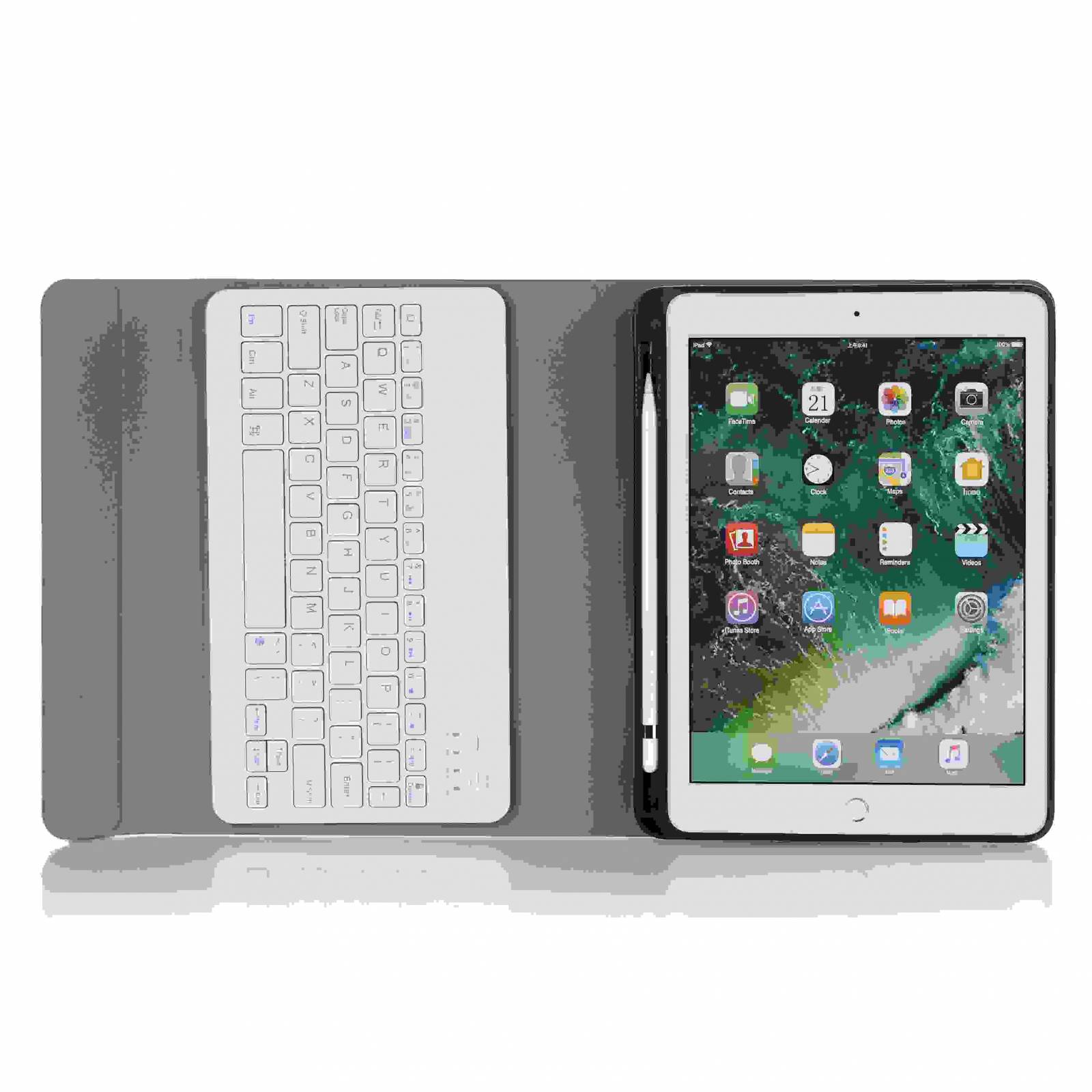 Funda Teclado iPad 97  6a 5a air 2 6 5  Teknet Porta Pen