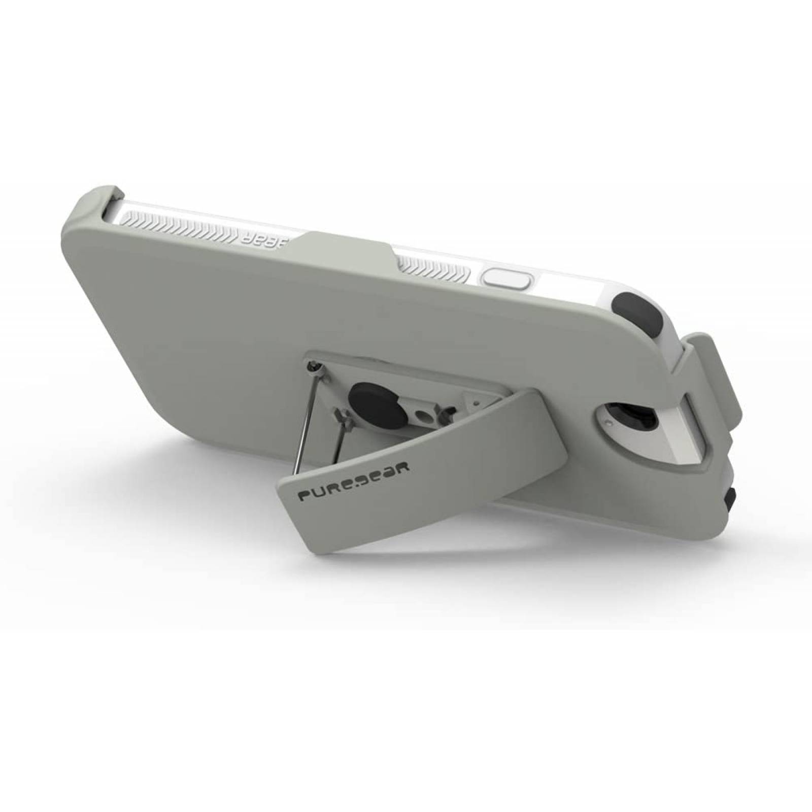  funda iPhone X Xs  PureGear cinturon carcasa rígida  base