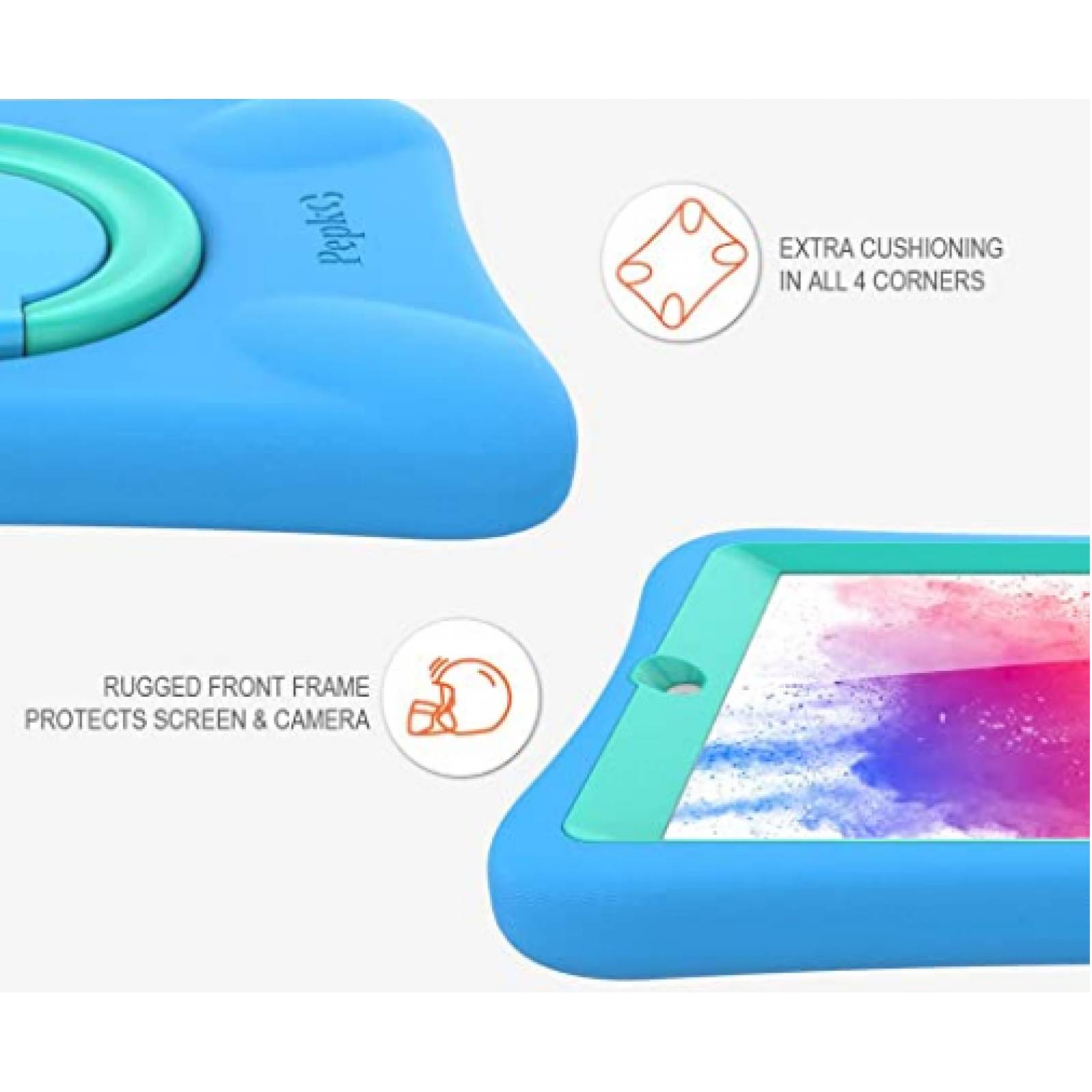 Funda Teknet Infantil iPad 2019 102  7 8  Resistente EVA 
