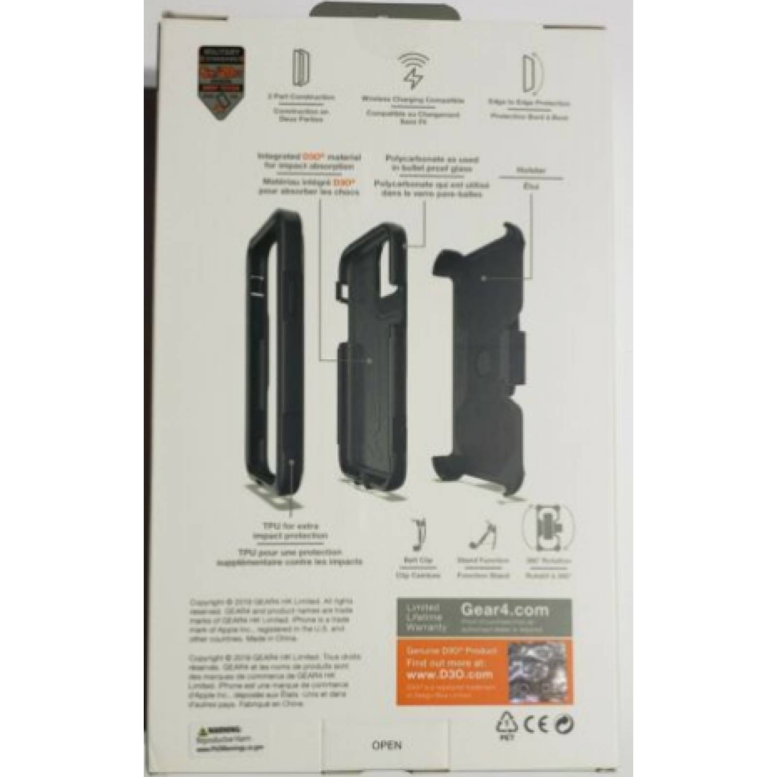  Funda  Gear4 Platoon Case iPhone 11 Pro Resistente