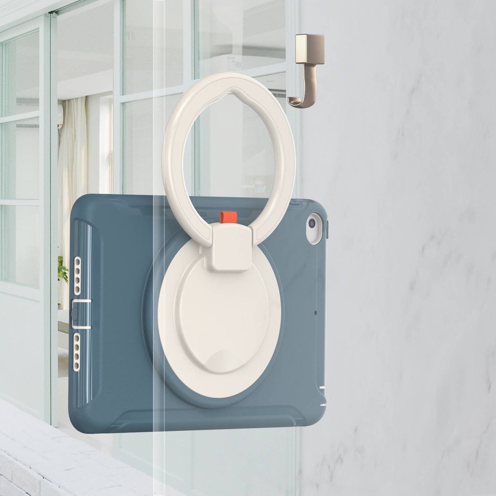 Teknet Funda Case iPad Mini 4 Mini 5 Uso Rudo Asa de Mano