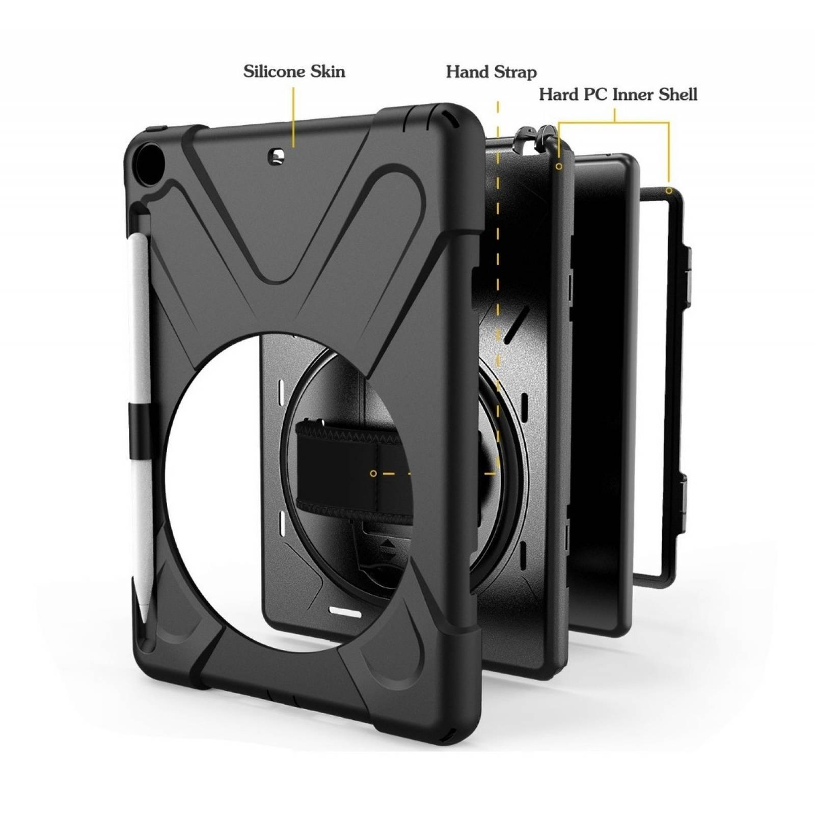 Funda iPad 97 Air  2017 2018 Case Correa  5a 6a + Mica Cr