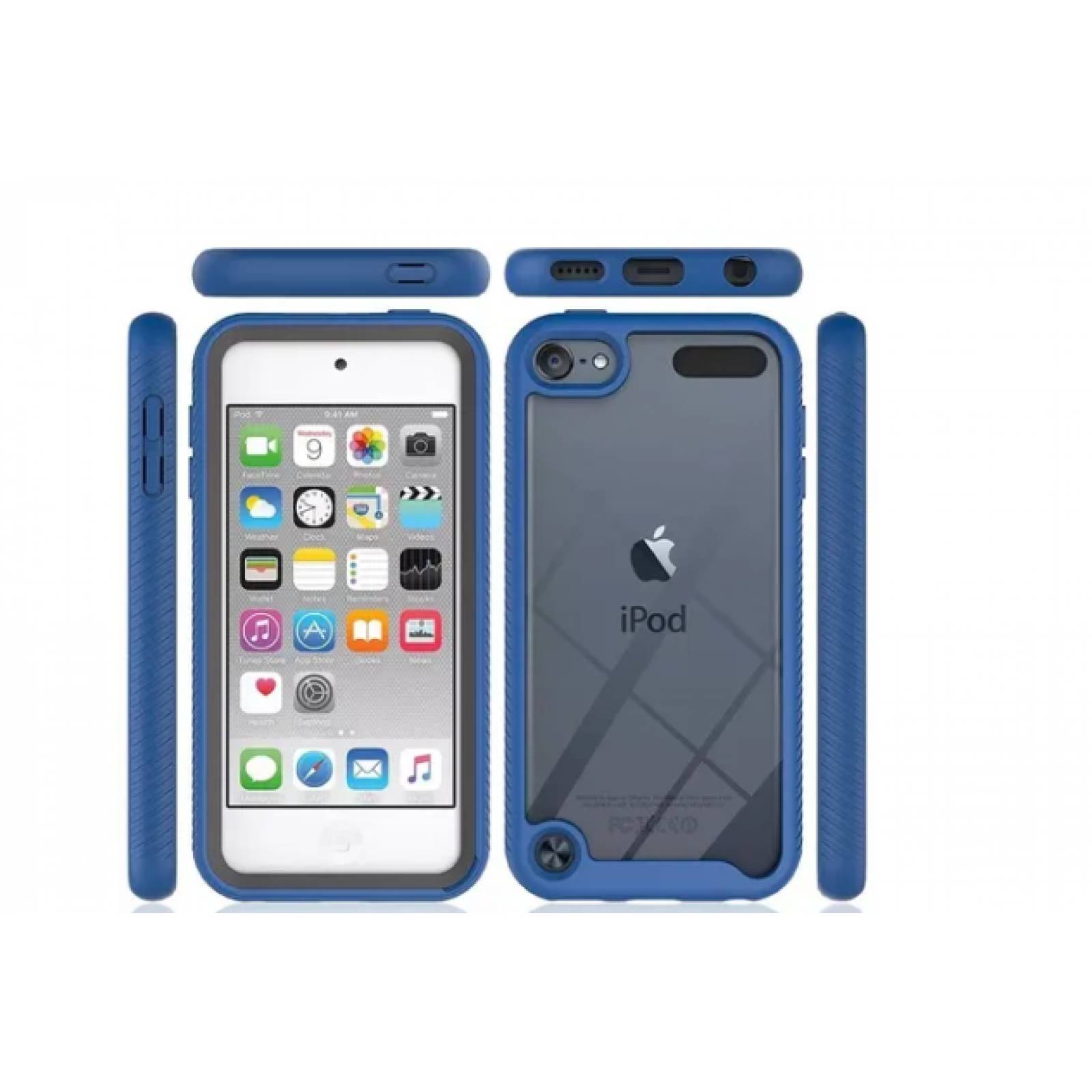 Funda Teknet Protector iPod Touch 5 6 7 Ultra Slim Uso Rudo