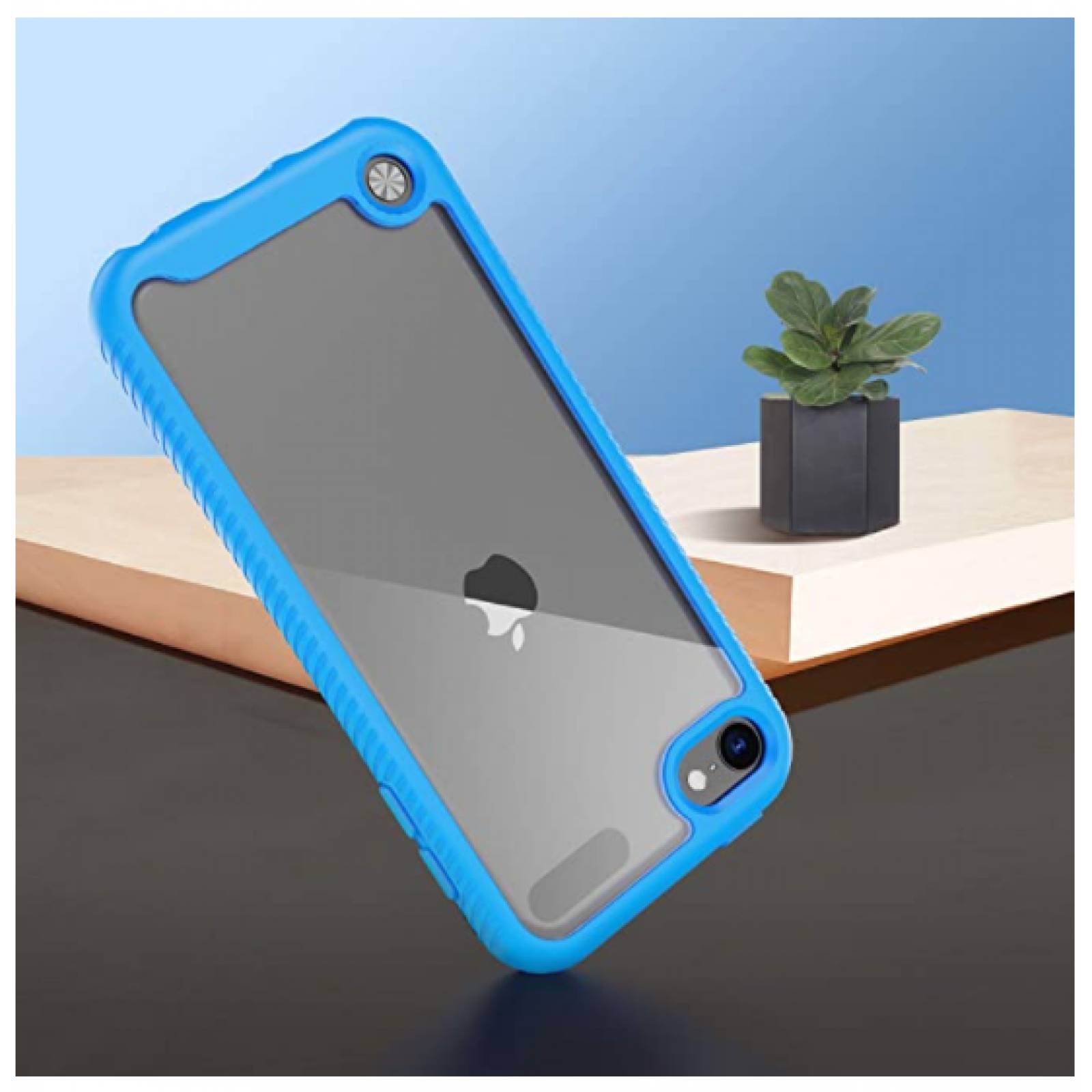 Funda Teknet Protector iPod Touch 5 6 7 Ultra Slim Uso Rudo