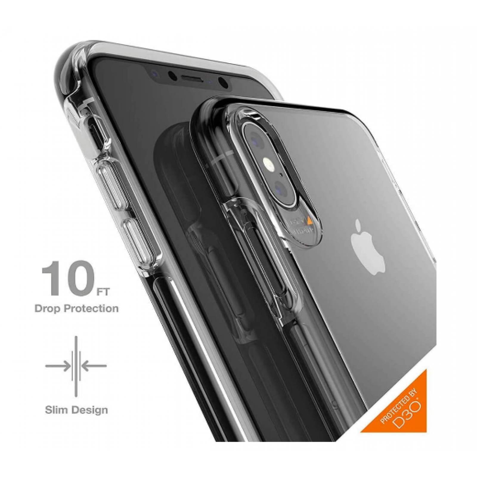 Funda GEAR4 Piccadilly Case iPhone XS MAX CLear