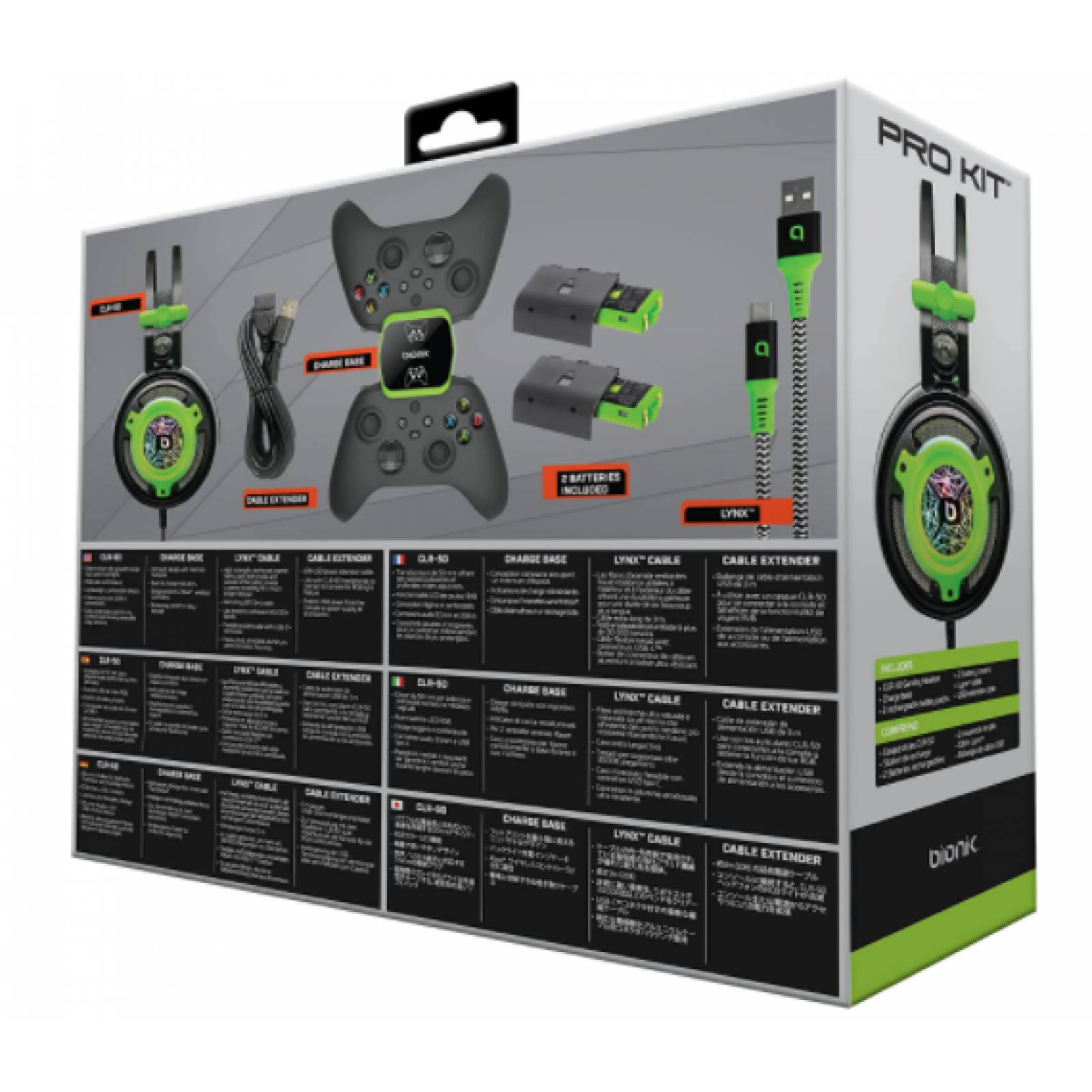  RTop Paquete de baterías de control para Xbox Series XS, Xbox  One/One X/One S Elite, paquete de 2 baterías recargables de 1100 mAh para Xbox  Series X/Xbox Series S/Xbox One/Xbox One