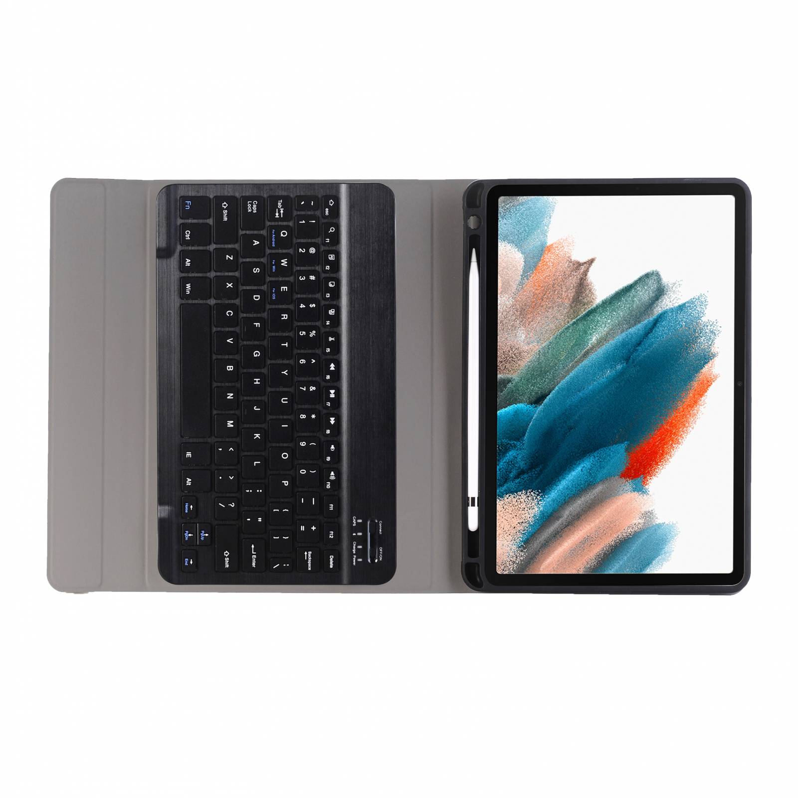 Funda Teclado Bluetooth Para Samsung Galaxy Tab A8 X200