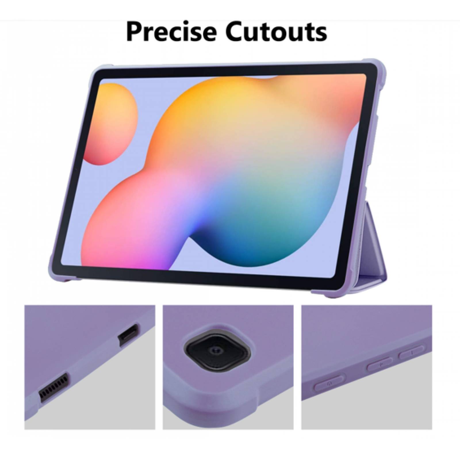 Funda Teknet para Galaxy Tab S6 Lite P620 P610 Silicon