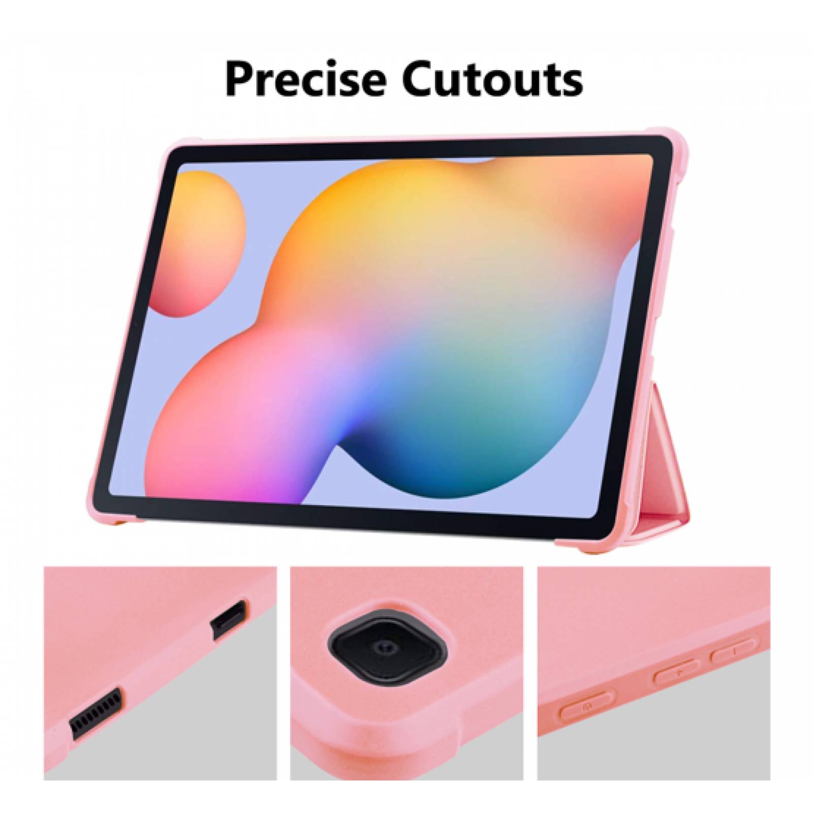 Funda Teknet para Galaxy Tab S6 Lite P620 P610 Silicon