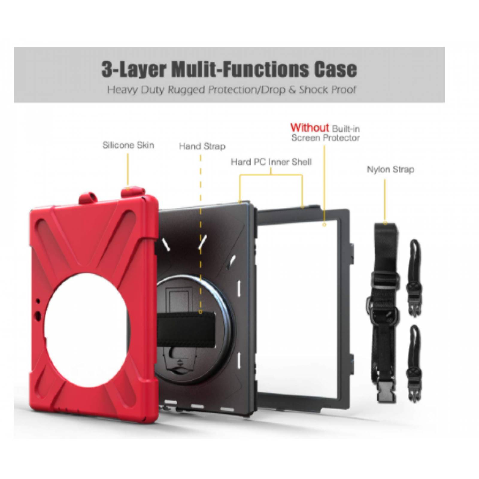 Funda Correa para Samsung Galaxy Tab Active 4 Pro 101