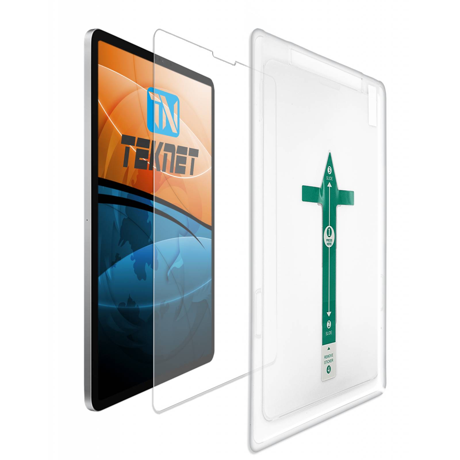 Protector Pantalla TEKNET Vidrio Templado para iPad Mini 6 + aplica