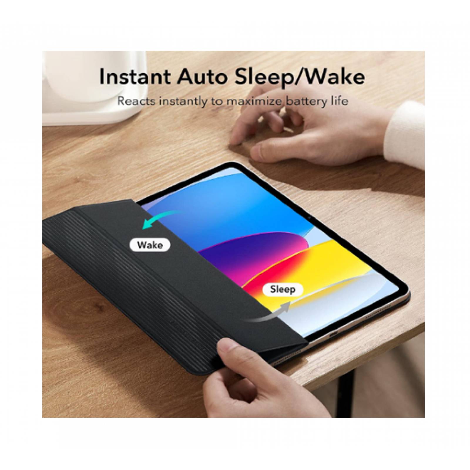 Funda Magnética para iPad 10 Gen 109 Pulg  2022 Teknet
