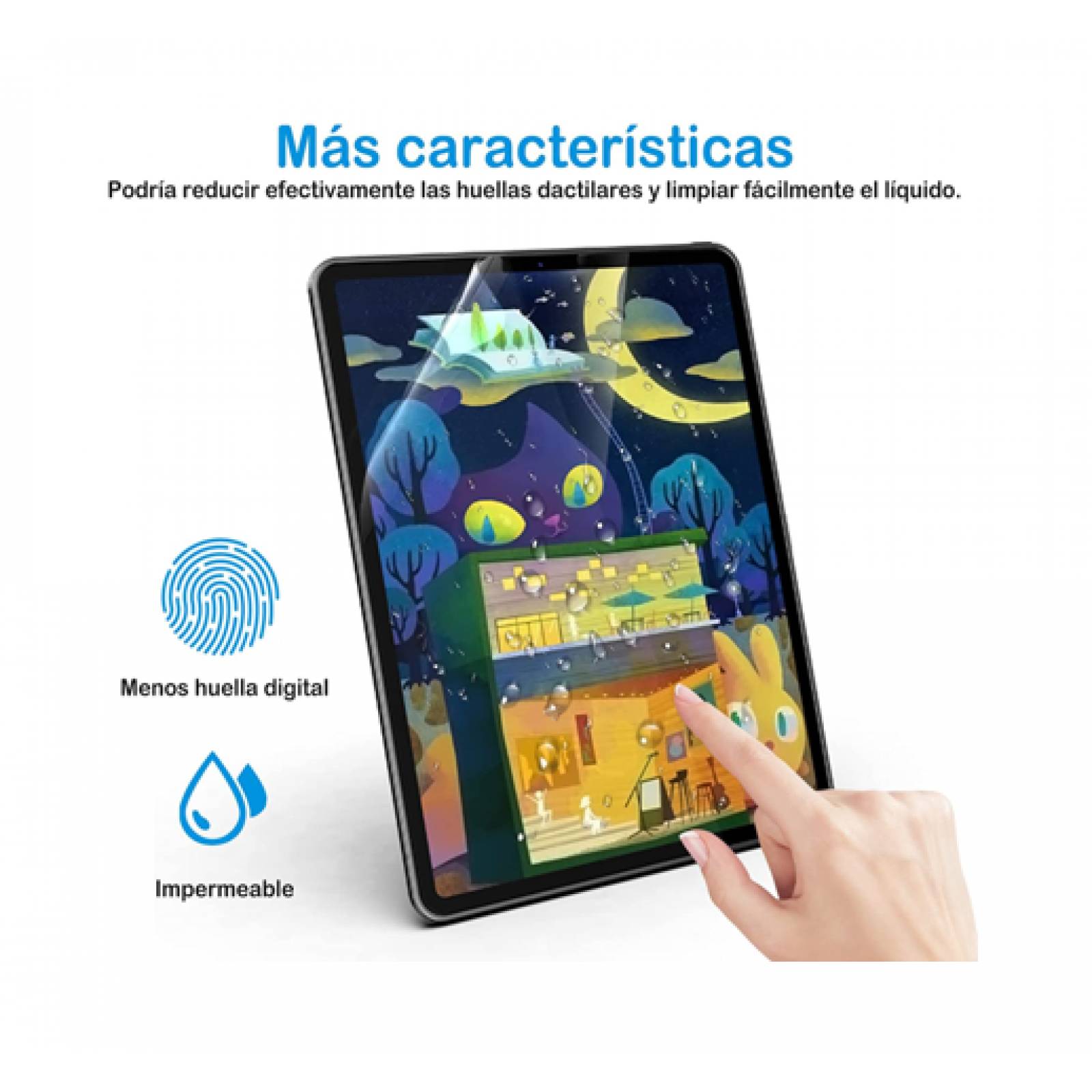 Protector pantalla mate para iPad pro 11 Air 5 4 Dibujo Paper