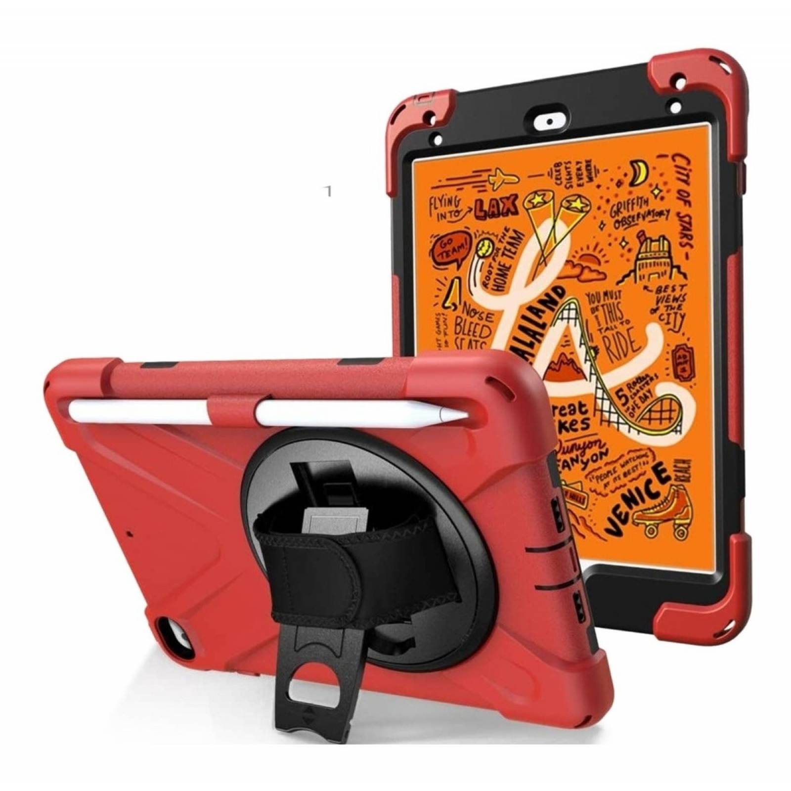 Teknet Funda Correa Uso Rudo Para iPad Mini 5 Mini 4