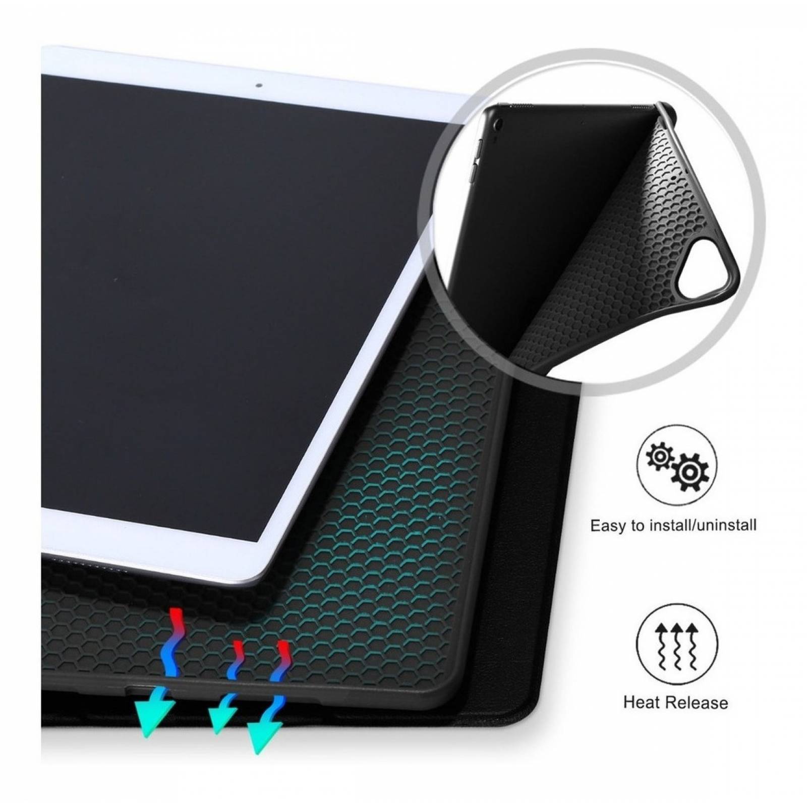 Funda Teknet Para iPad Pro 105 Air 3  Ligera Porta Pencil