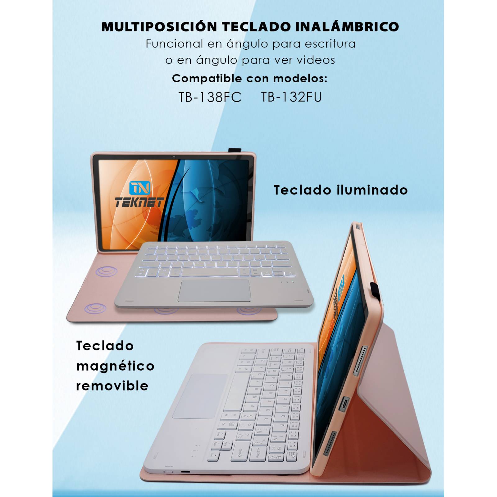 Funda Teclado TouchPad Para Lenovo P11 Pro de 112 2 Gen