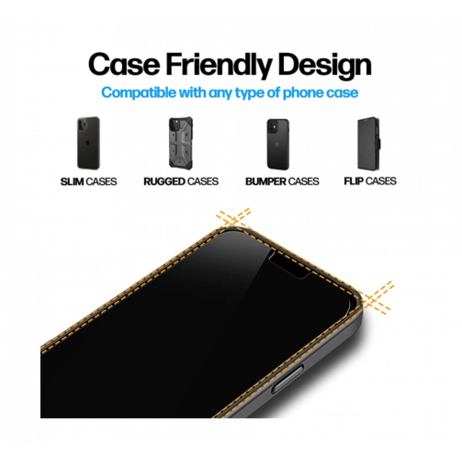 Protector para iPhone 13 Pro Max Pantalla Privacidad +aplica