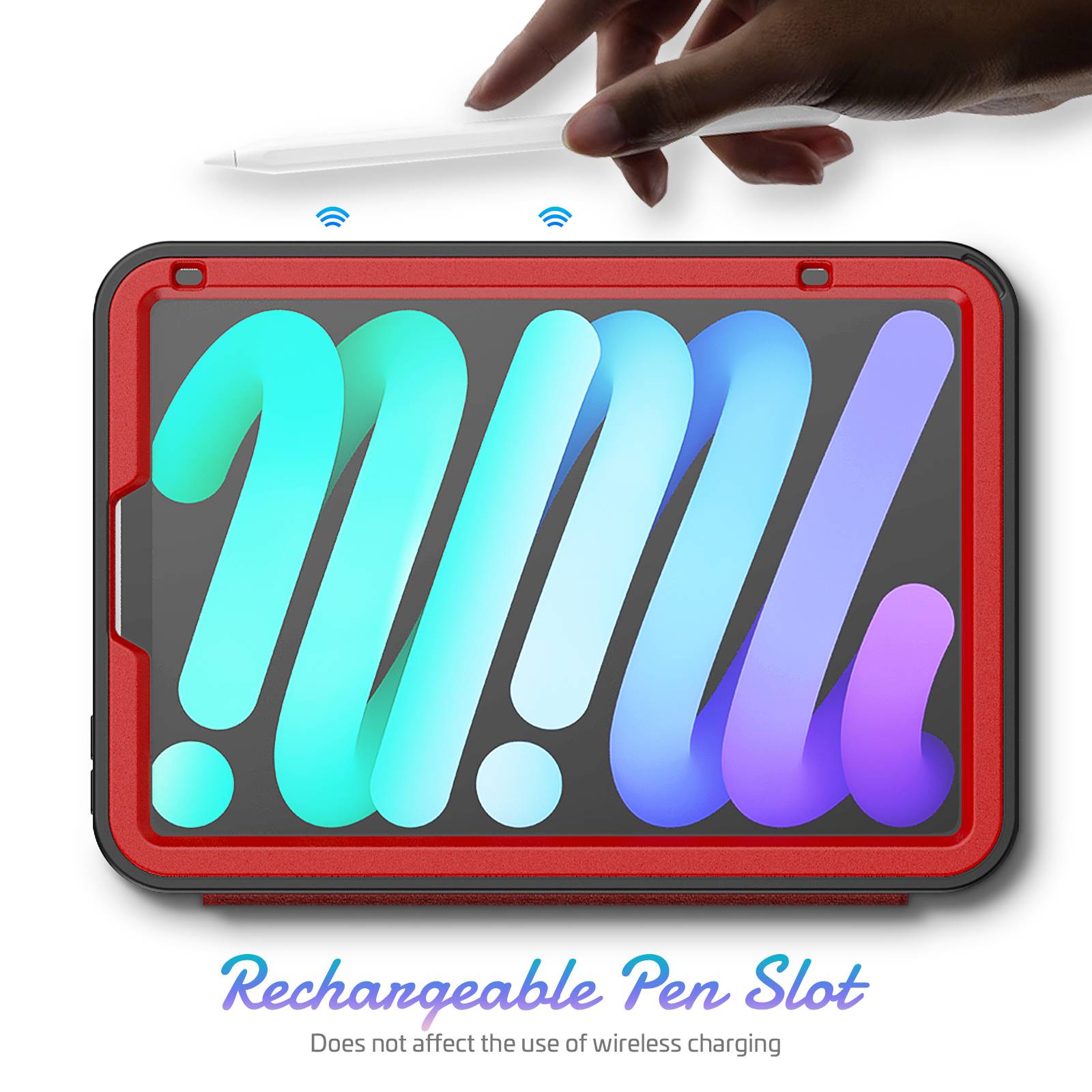 Funda Teknet para iPad Mini 6 Soporte Magnético Pen