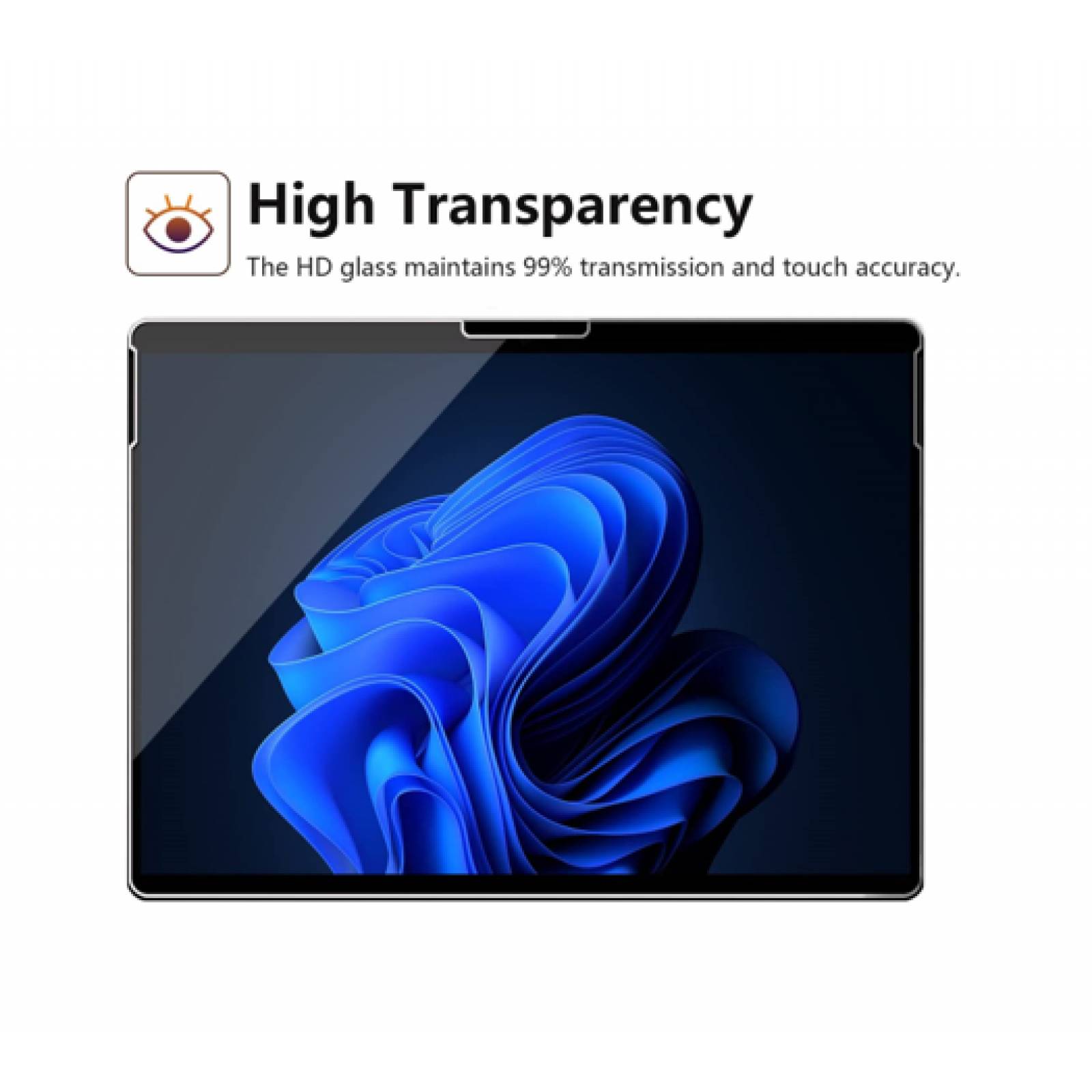 Mica Cristal Templado para Microsoft Surface Pro 9 8 13 pulg