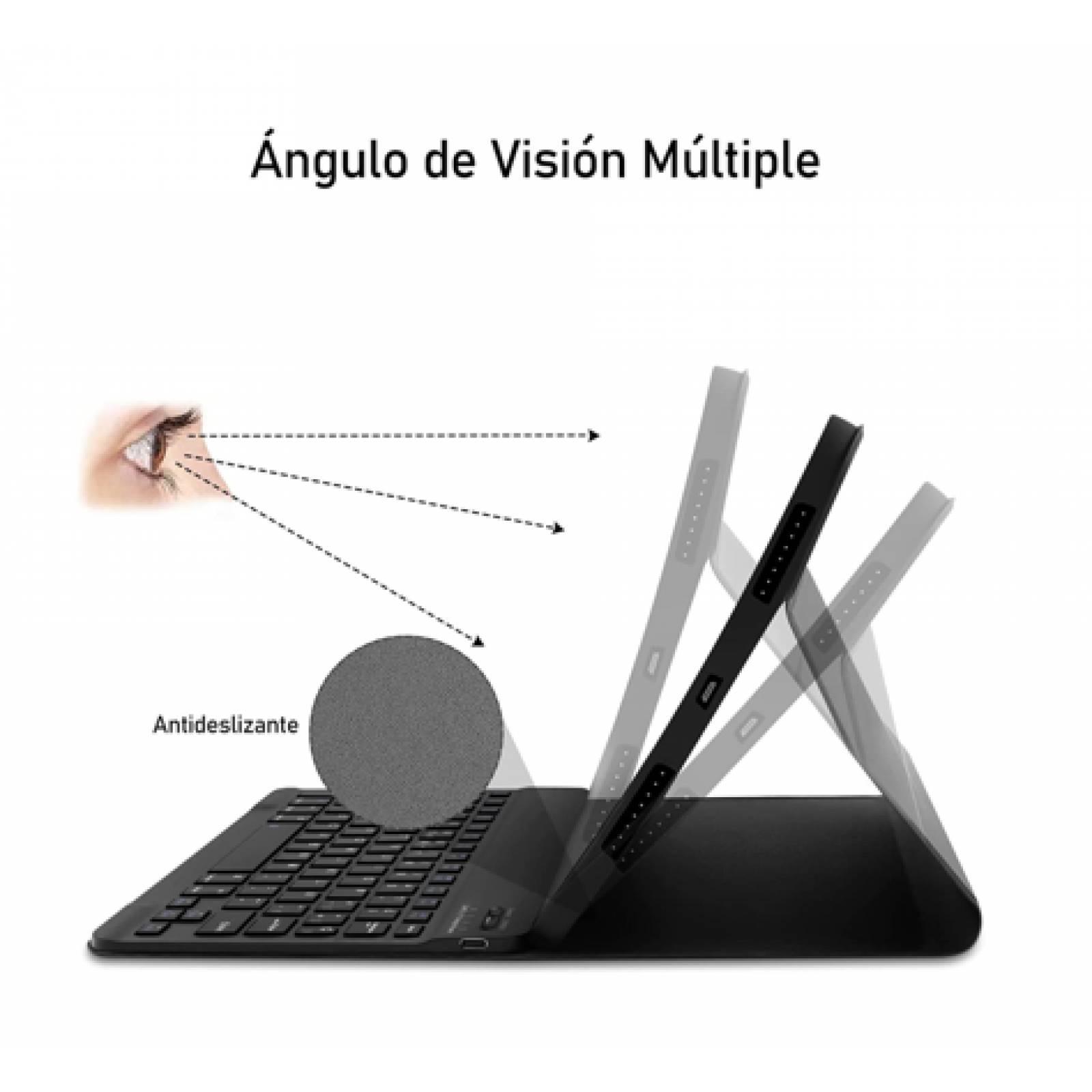 Funda Teclado Bluetooth Para iPad 10 Gen 109 Pulg  2022