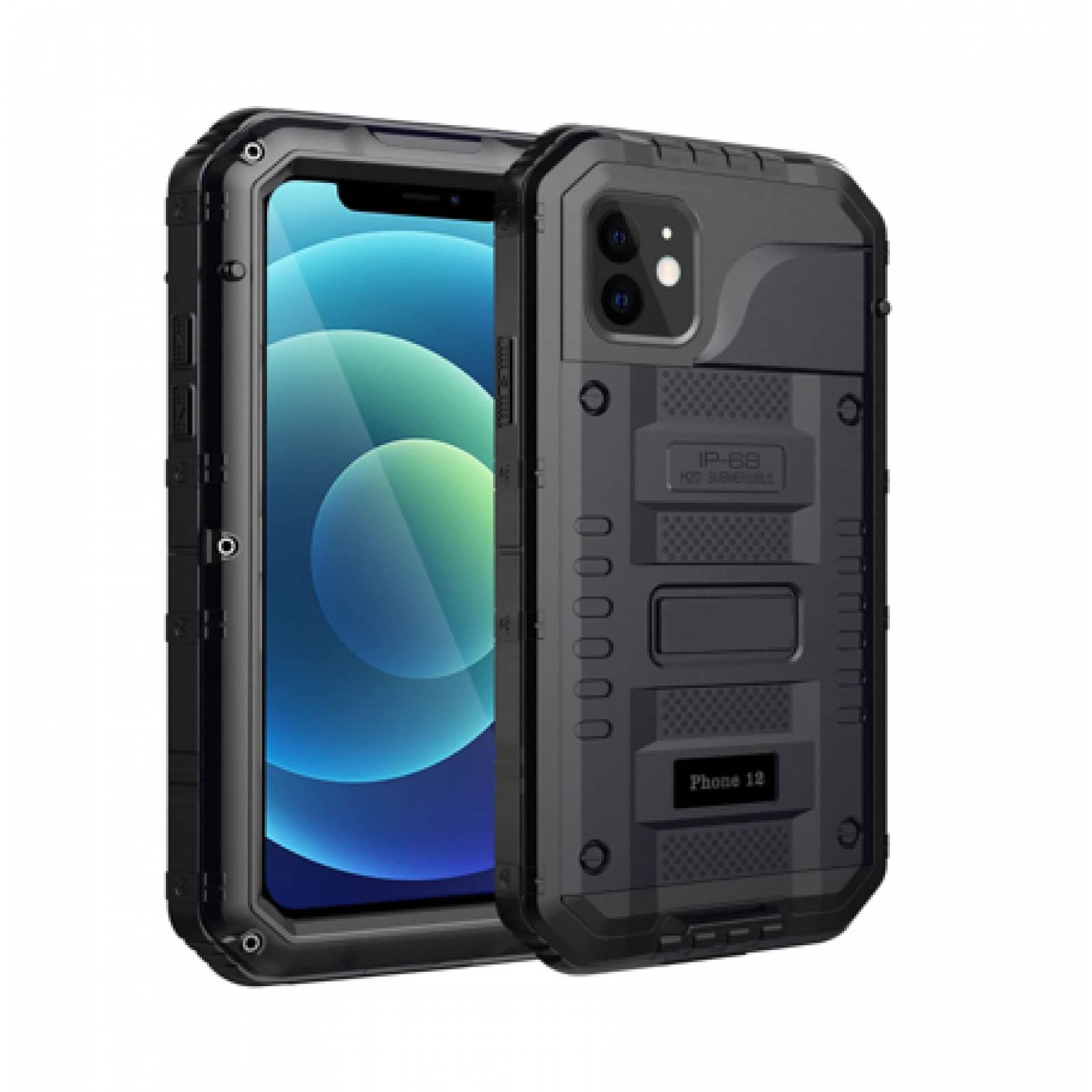 Funda Impermeable IP68 para iPhone 12 antigolpes Uso Rudo