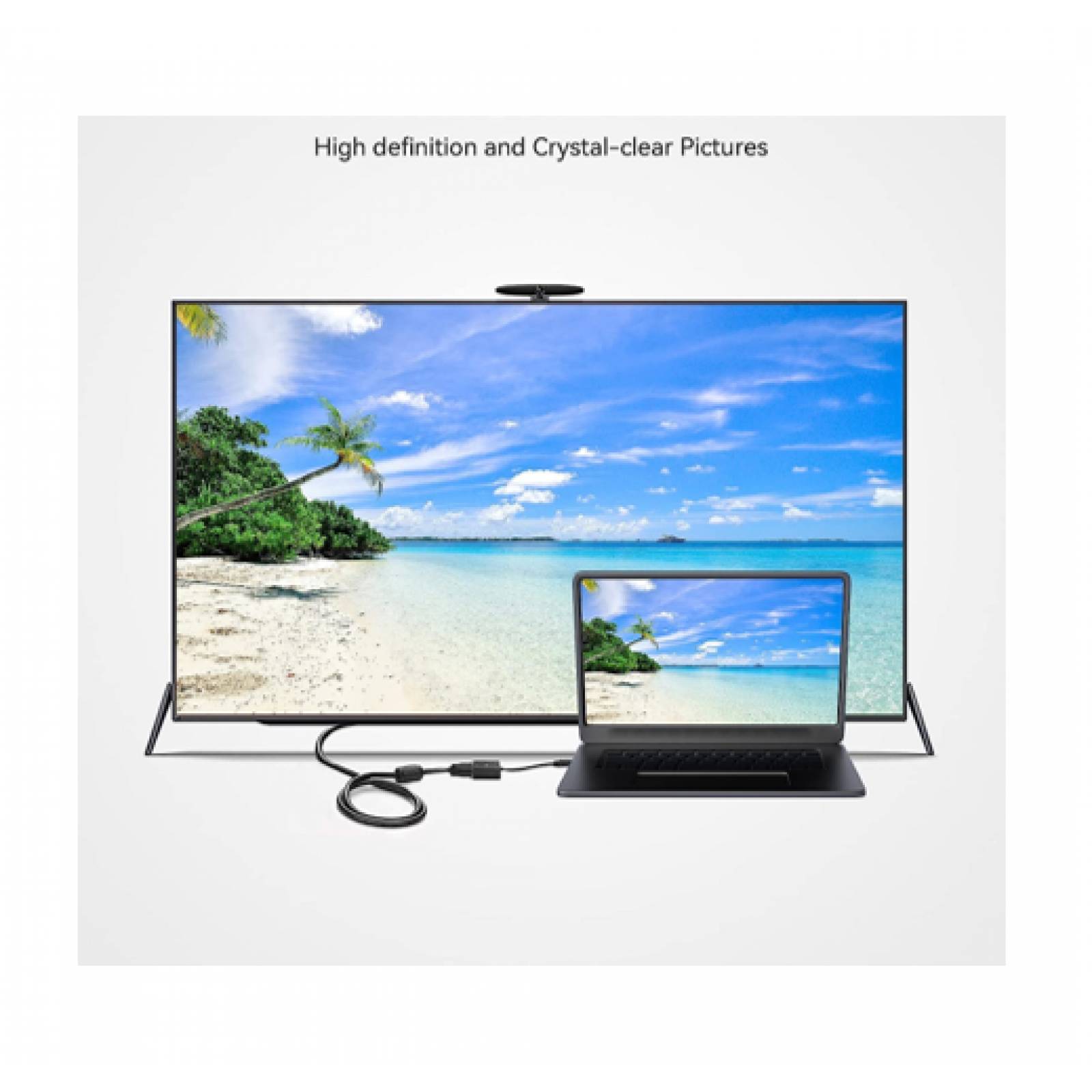 Cable Hdmi Macho Adaptador Vga Laptop Proyector Monitor