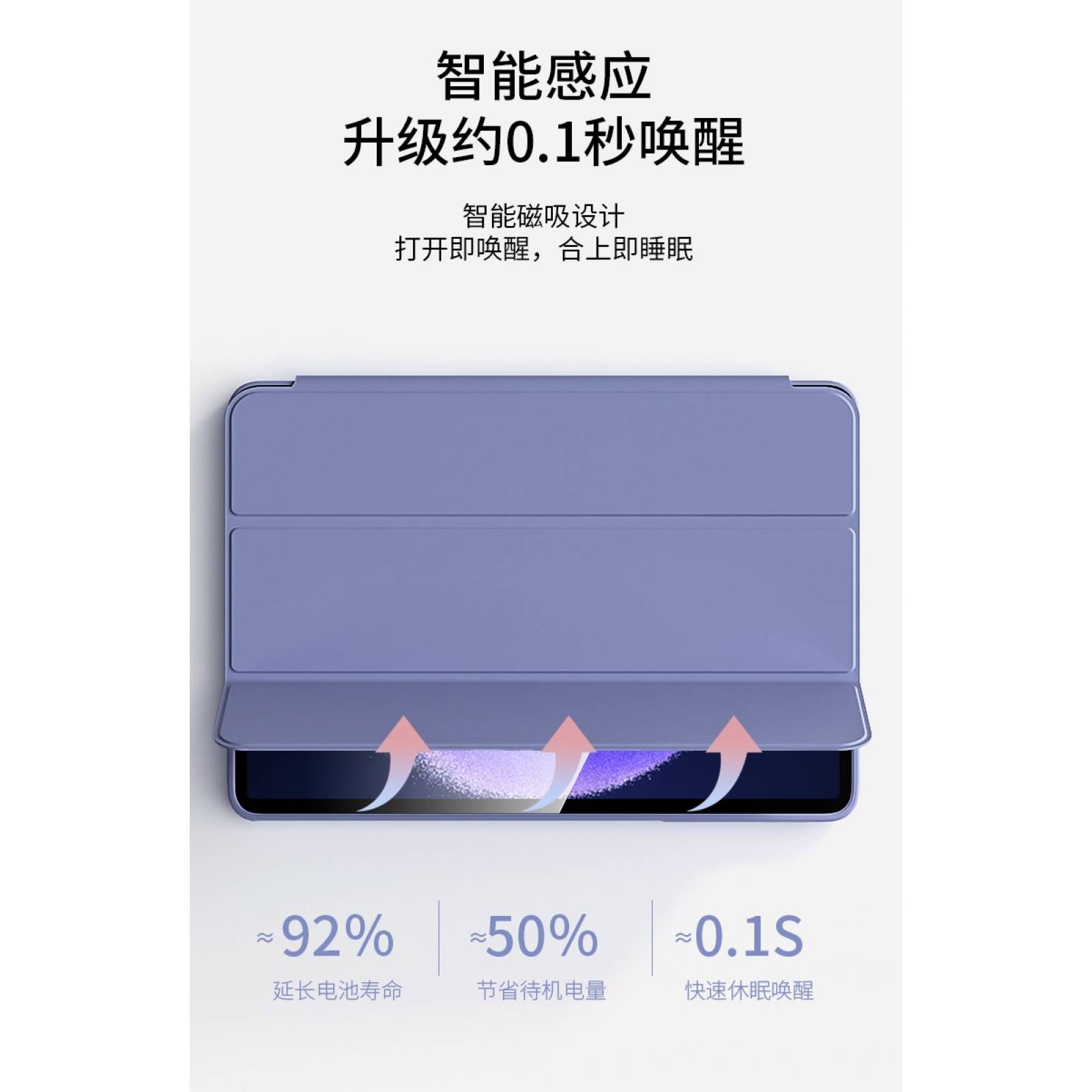 Funda Teknet Folder para Silicon Xiaomi Mi Pad 5/ Pad 5 Pro 11