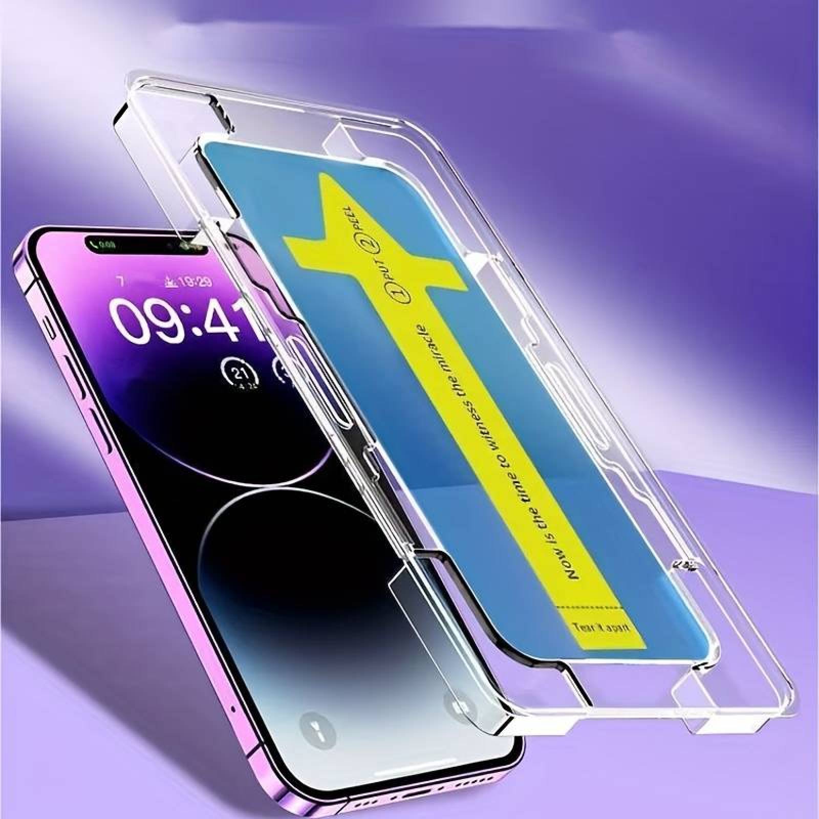 Protector para iPhone 15 Pro Max Pantalla Premium +aplicador