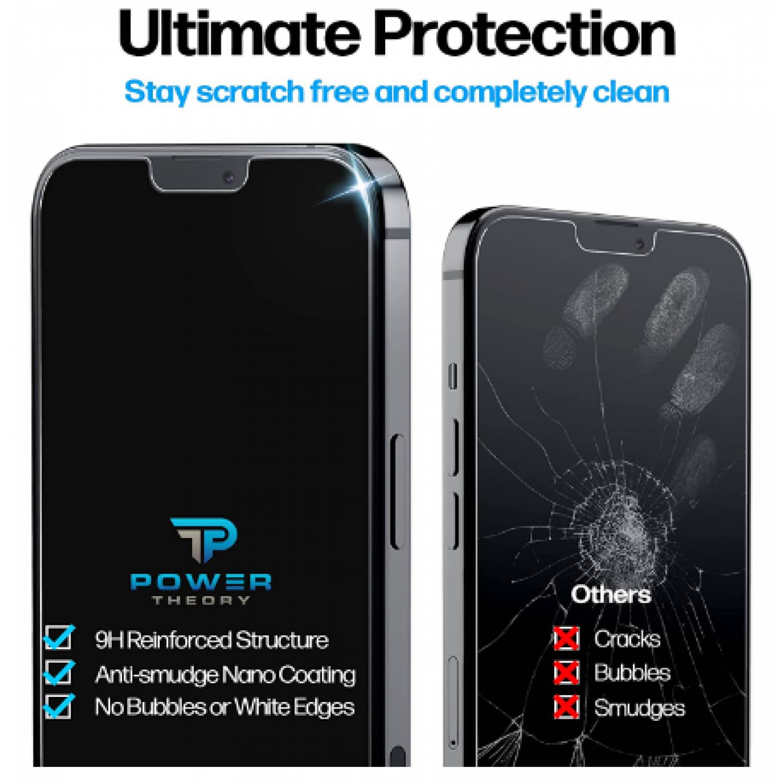 Protector para iPhone 15 Pro Max Pantalla Premium +aplicador