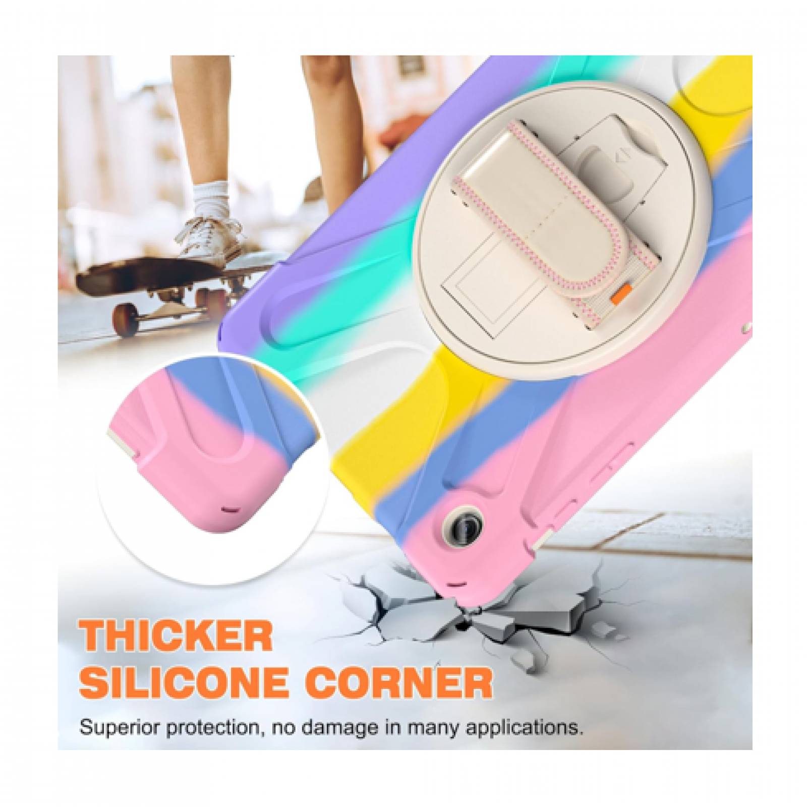 Teknet Funda Correa Samsung Galaxy Tab A9 Plus 11 Pulg  X210