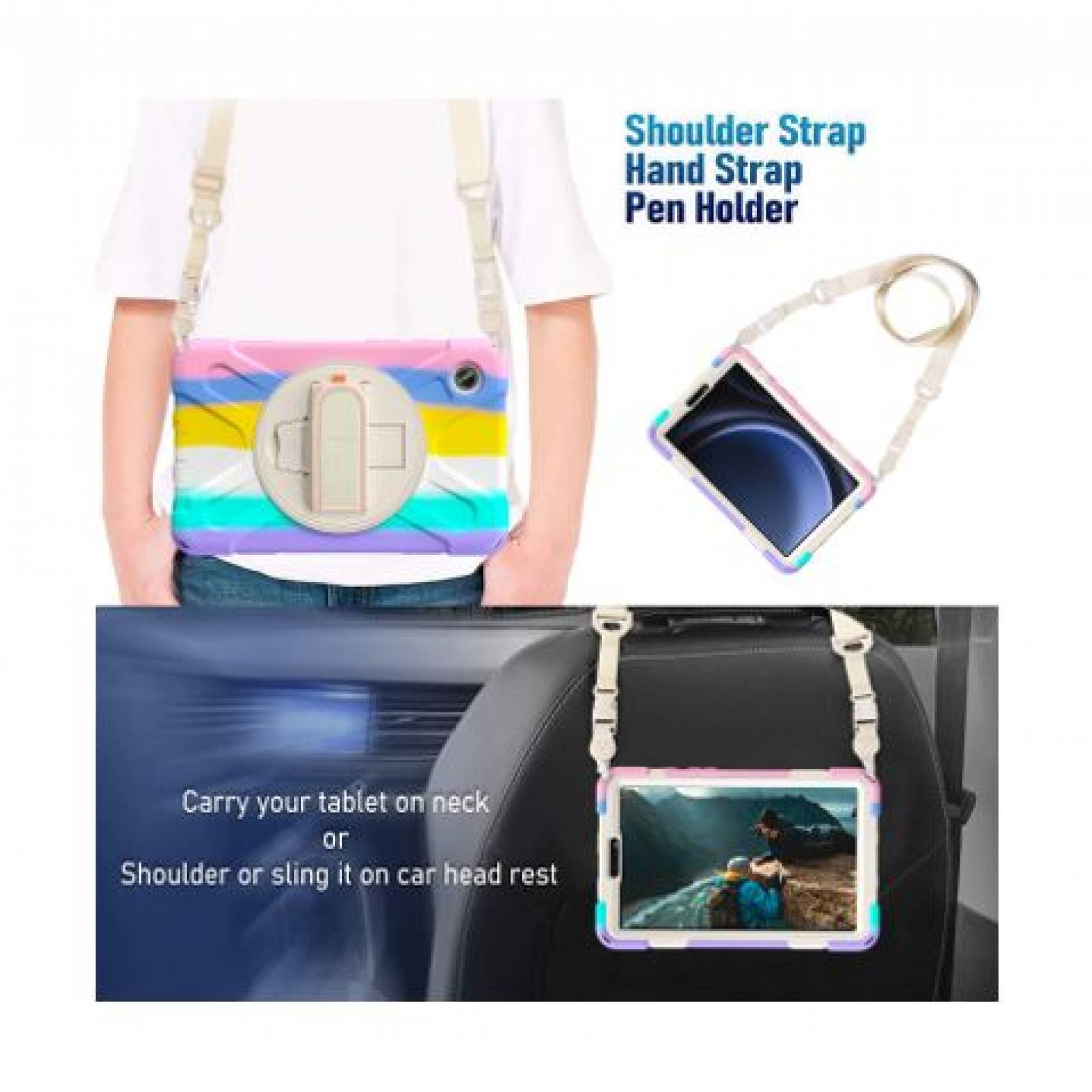 Teknet Funda Correa Samsung Galaxy Tab A9 87 Pulg  X110