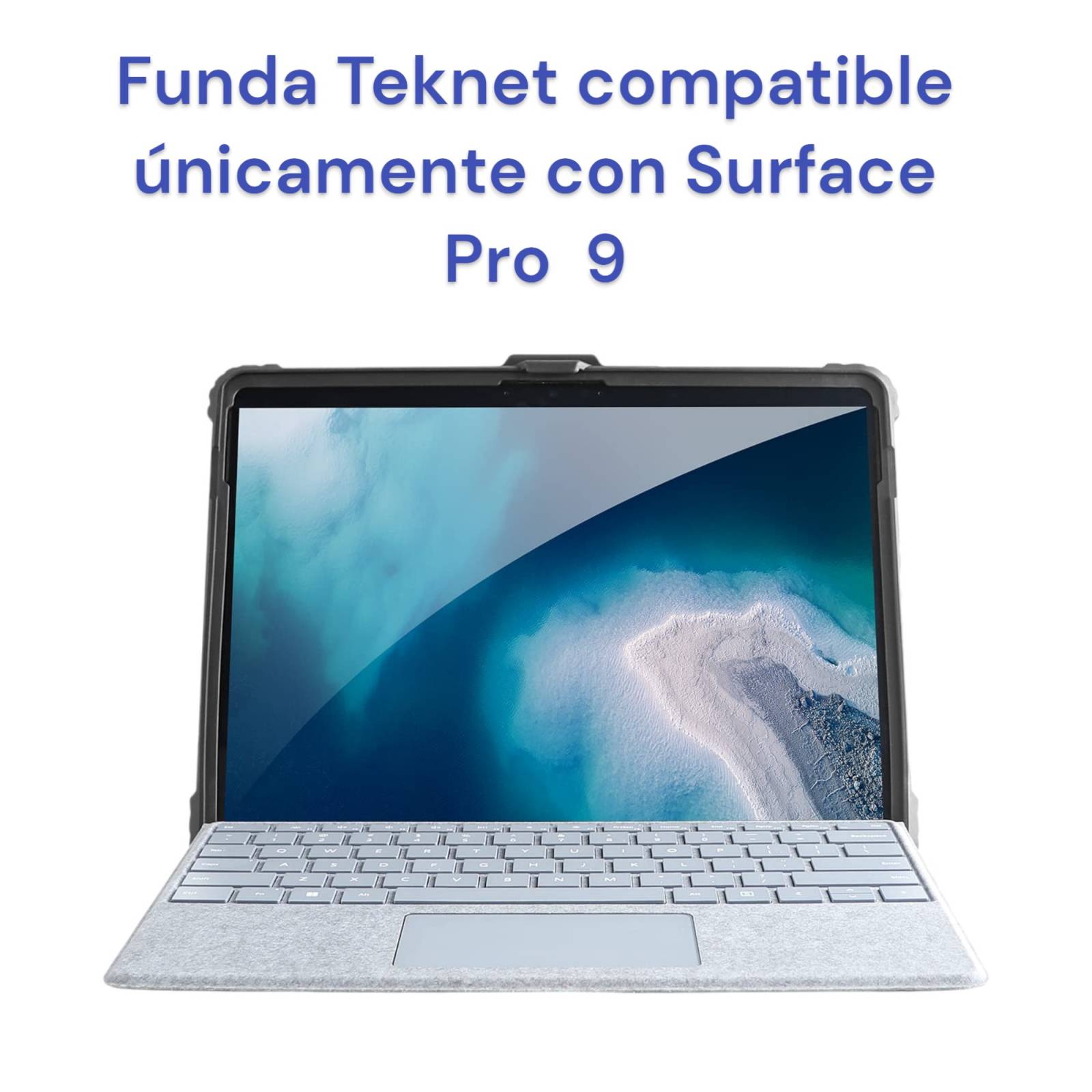 Funda Correa Transparente para Microsoft Surface Pro 9 de 13