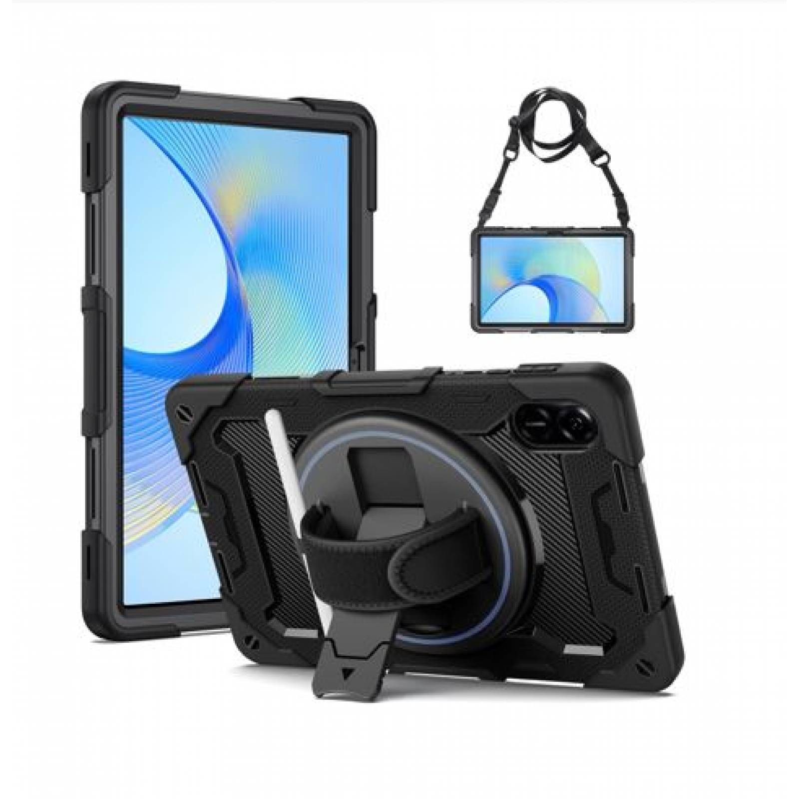 Teknet Funda Correa para Honor Pad X9 X8 Pro 115 Pulg Uso Rudo