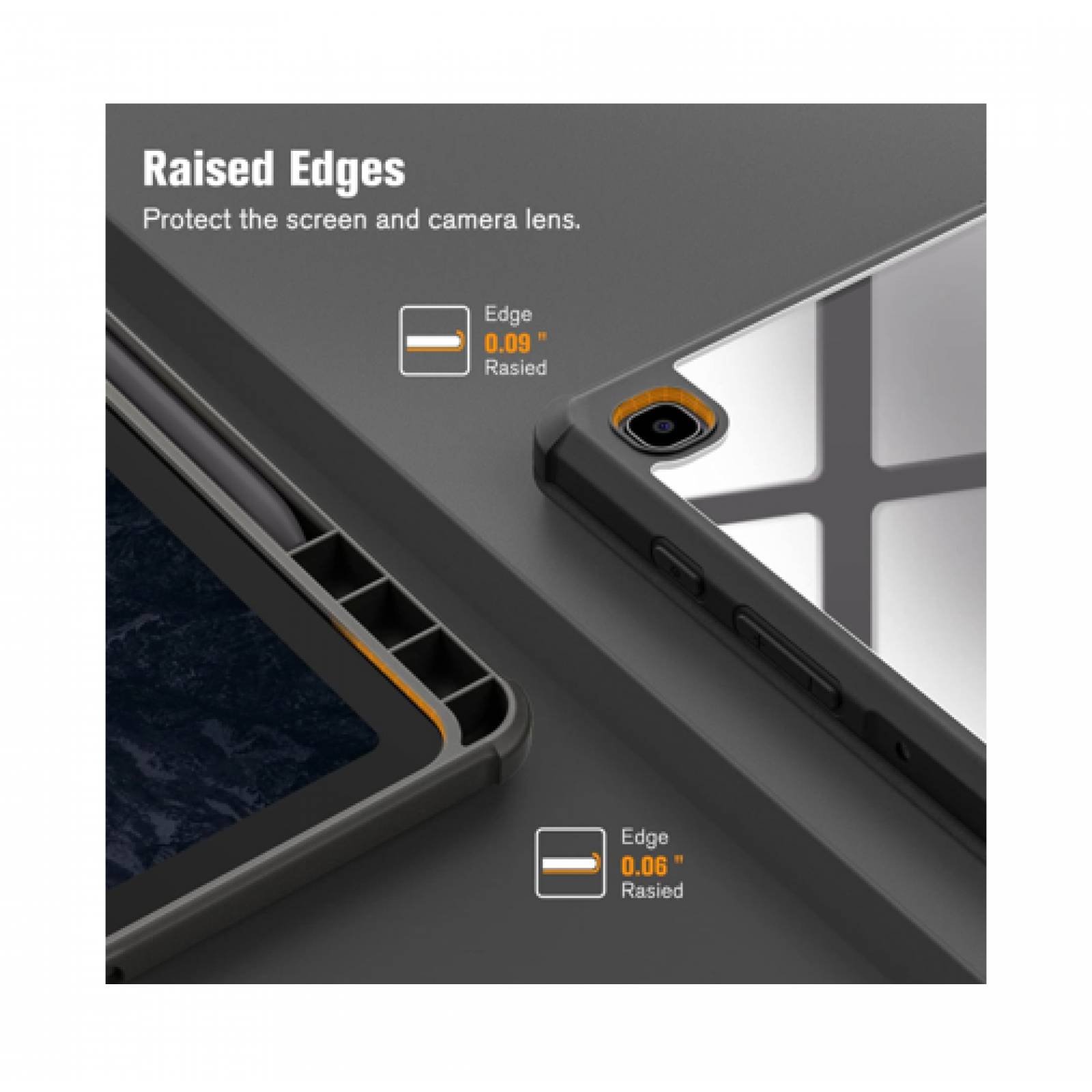 Funda Clear para Samsung Galaxy Tab S6 Lite P610 P620