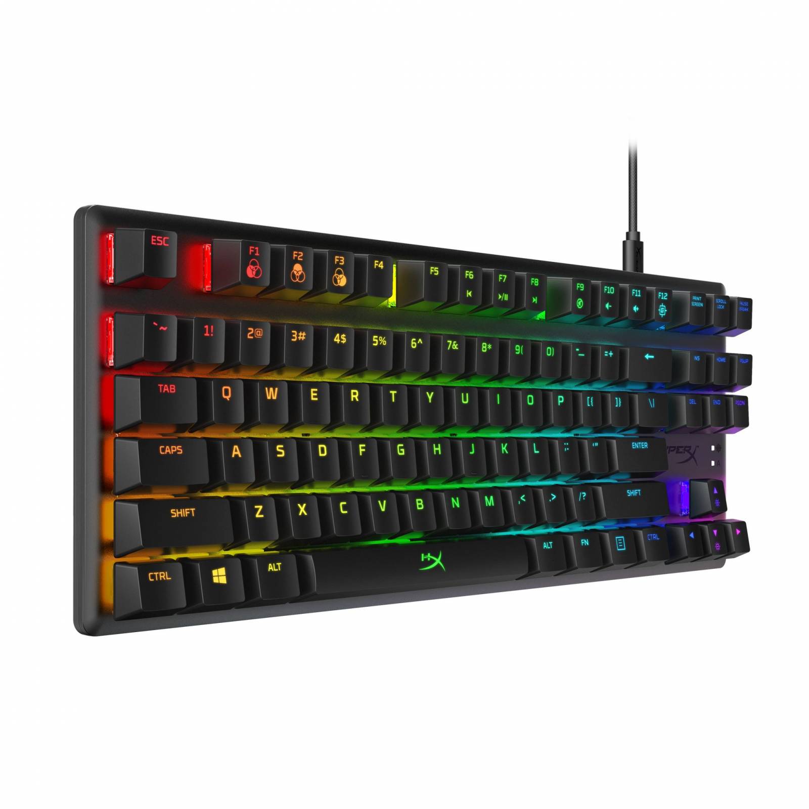 Teclado Mecánico Hyper X Alloy Origins RGB Ngenuity Gaming