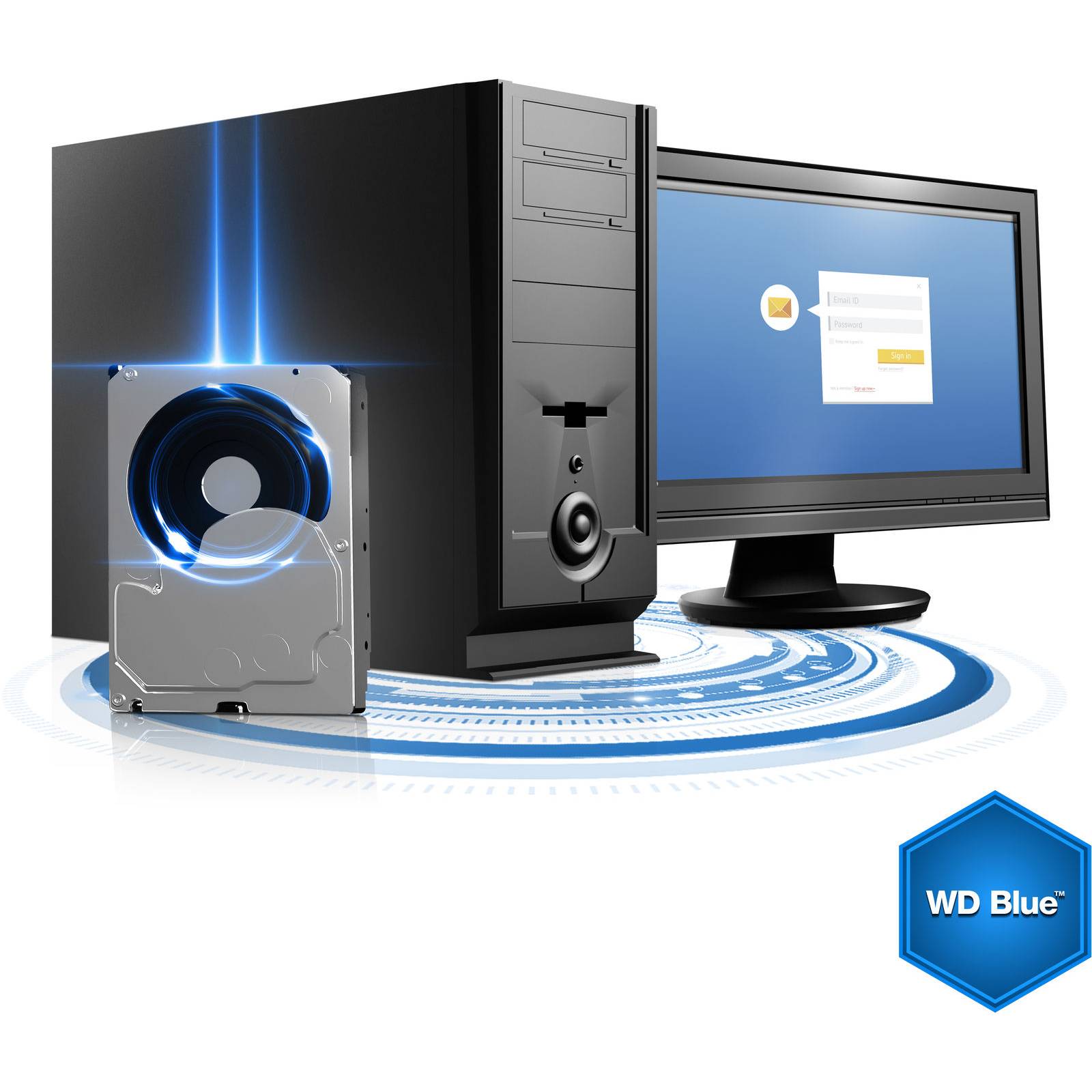 Disco Duro Interno Western Digital Blue WD10 1 TB