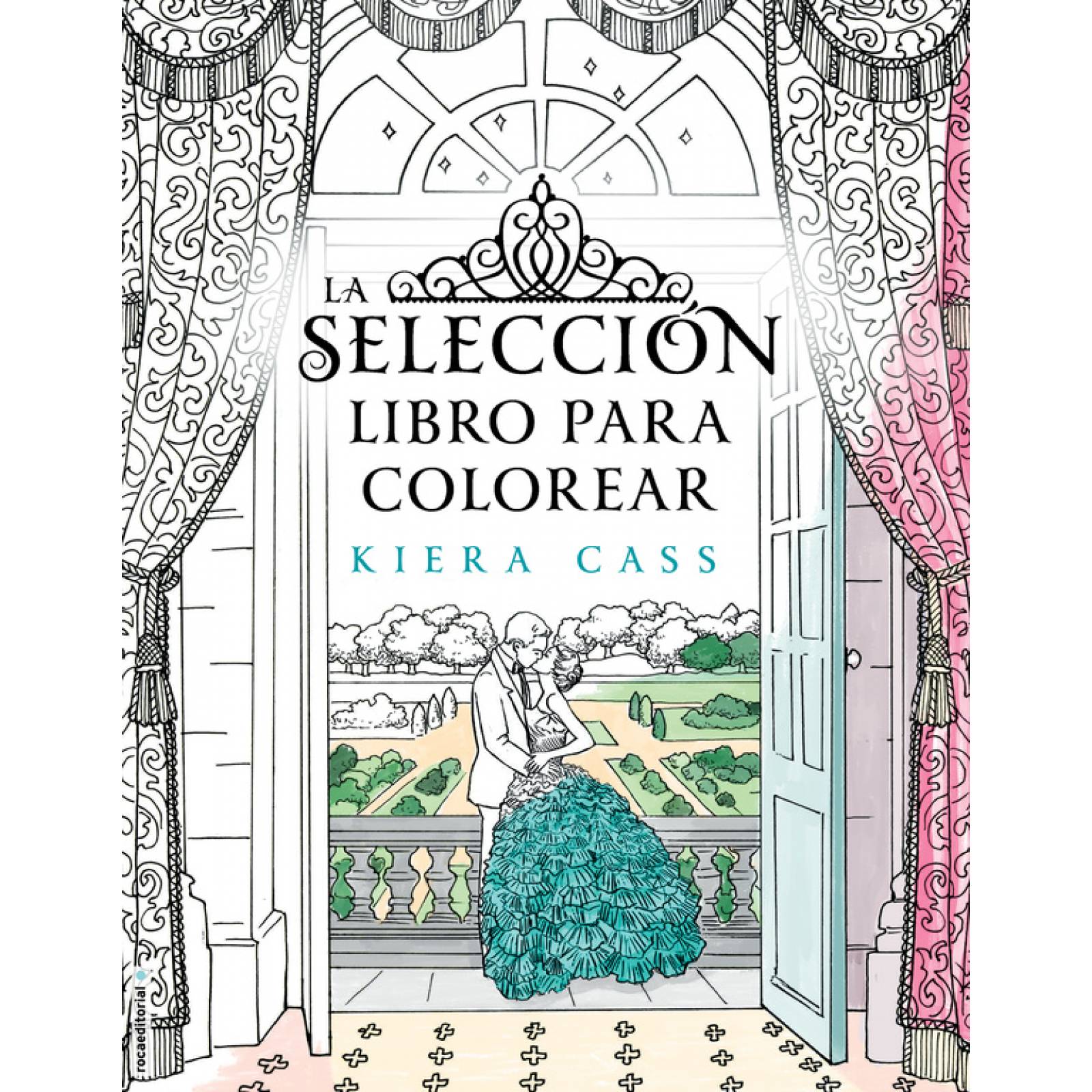 La selección. Libro para colorear  Autor Kiera Cass