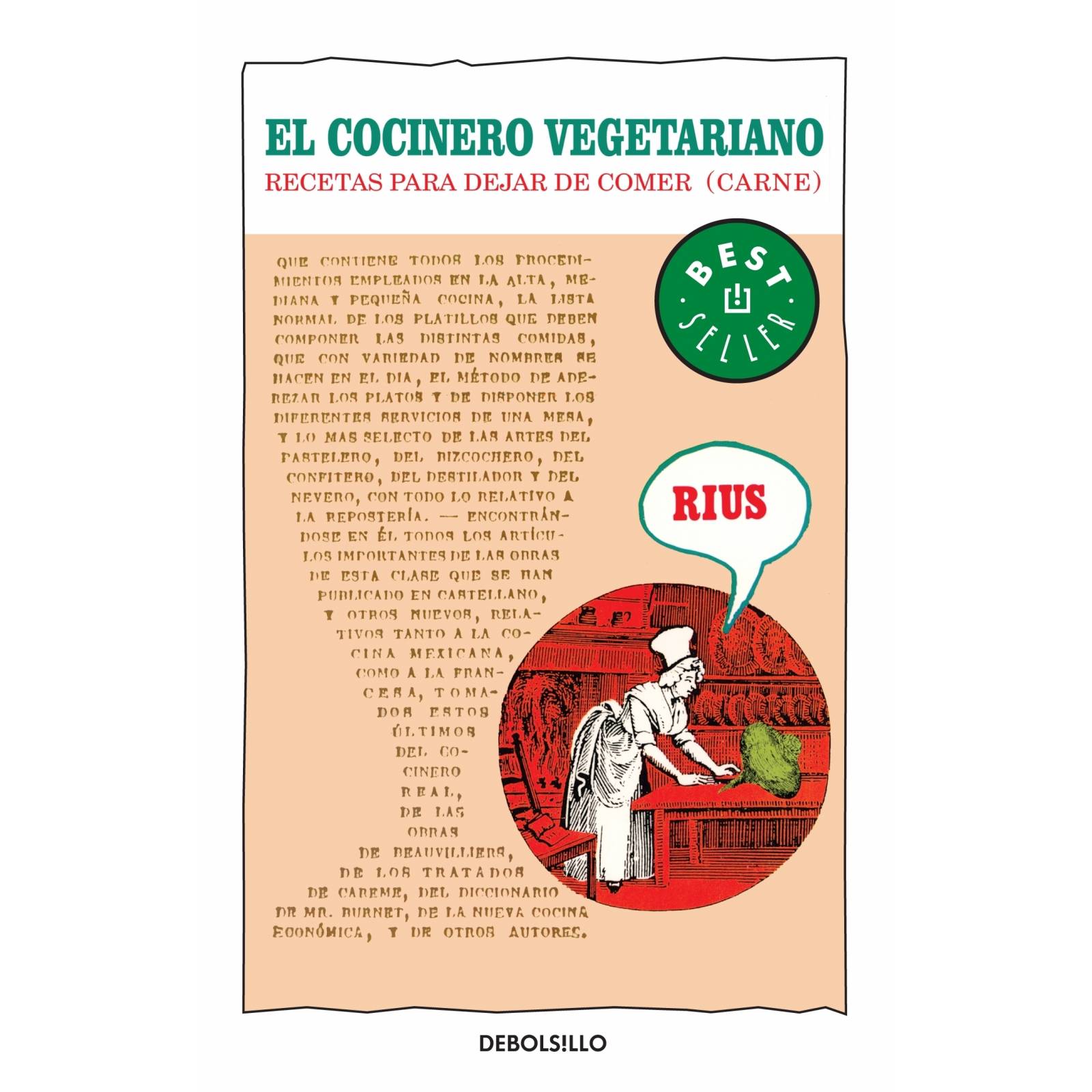 El cocinero vegetariano Autor Rius