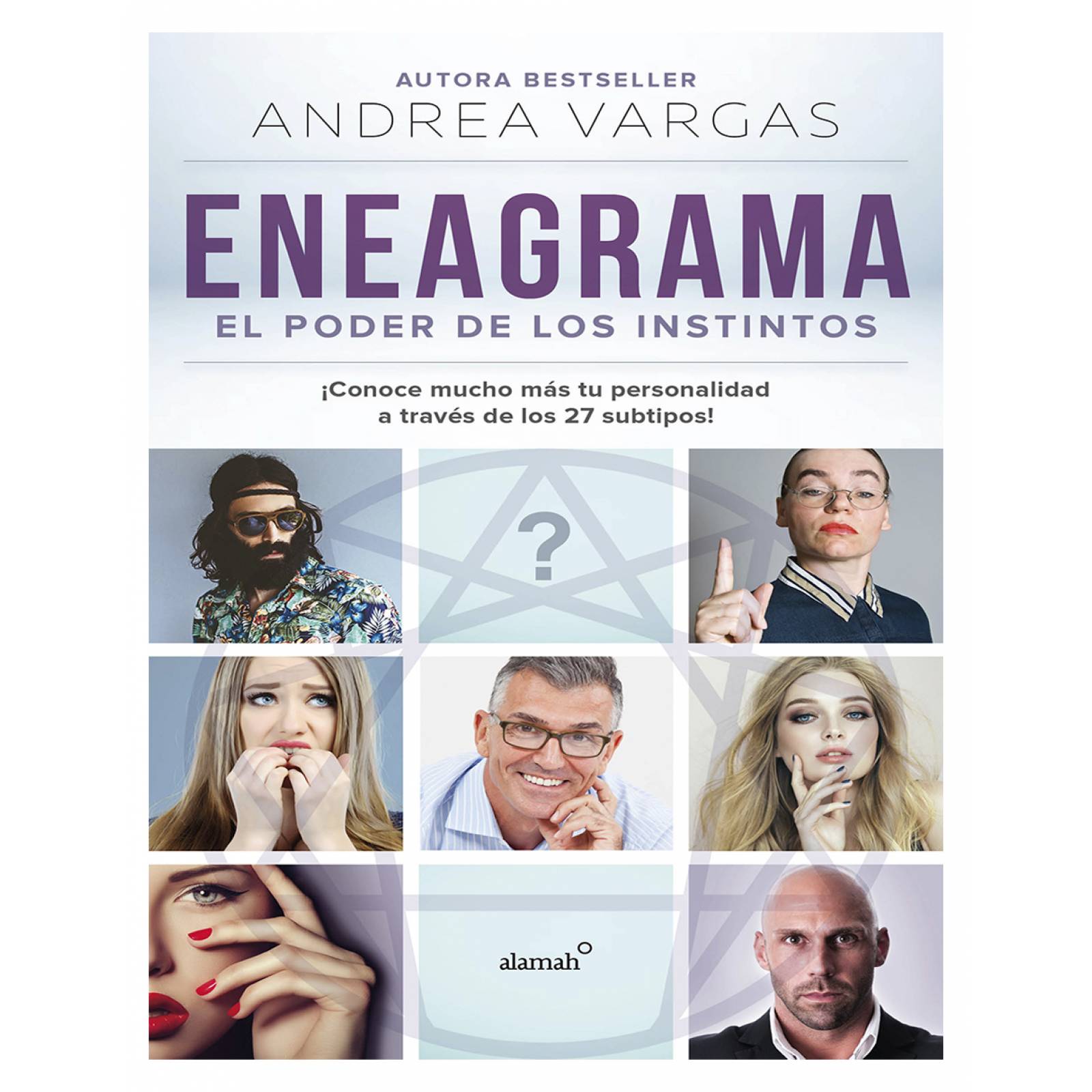 Libro Eneagrama,Editorial ALAMAH,Autor Andrea Vargas