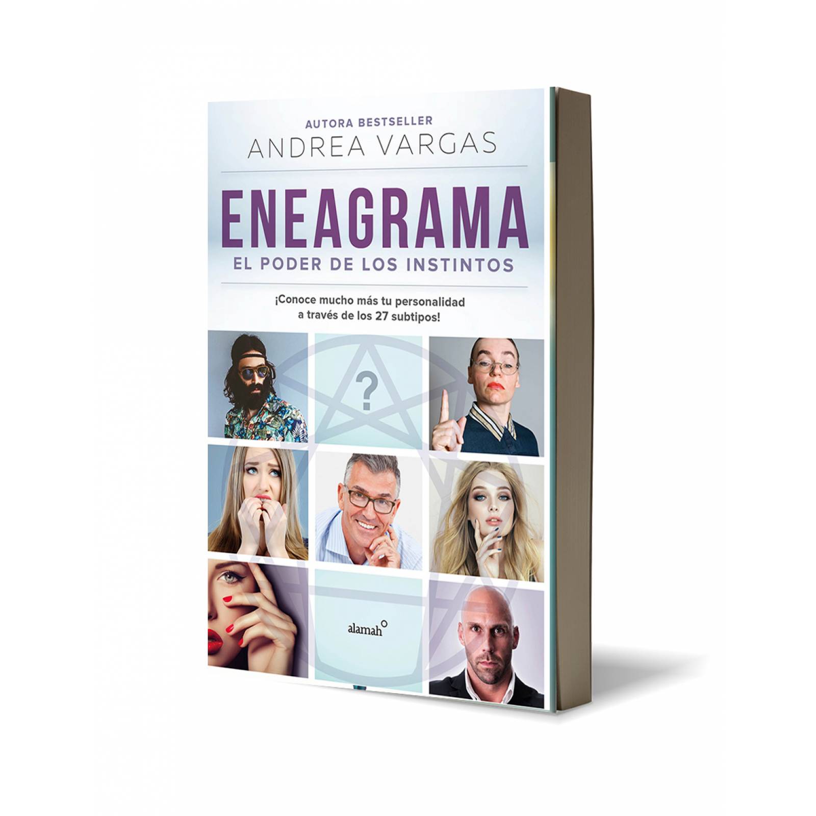 Libro Eneagrama,Editorial ALAMAH,Autor Andrea Vargas
