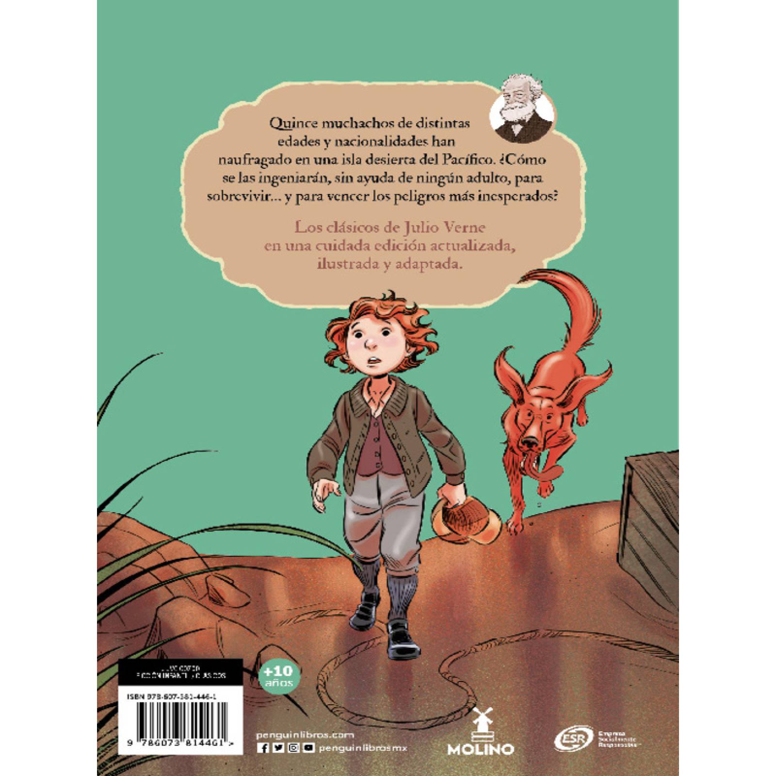 Dos años de vacaciones,Autor Jules Verne