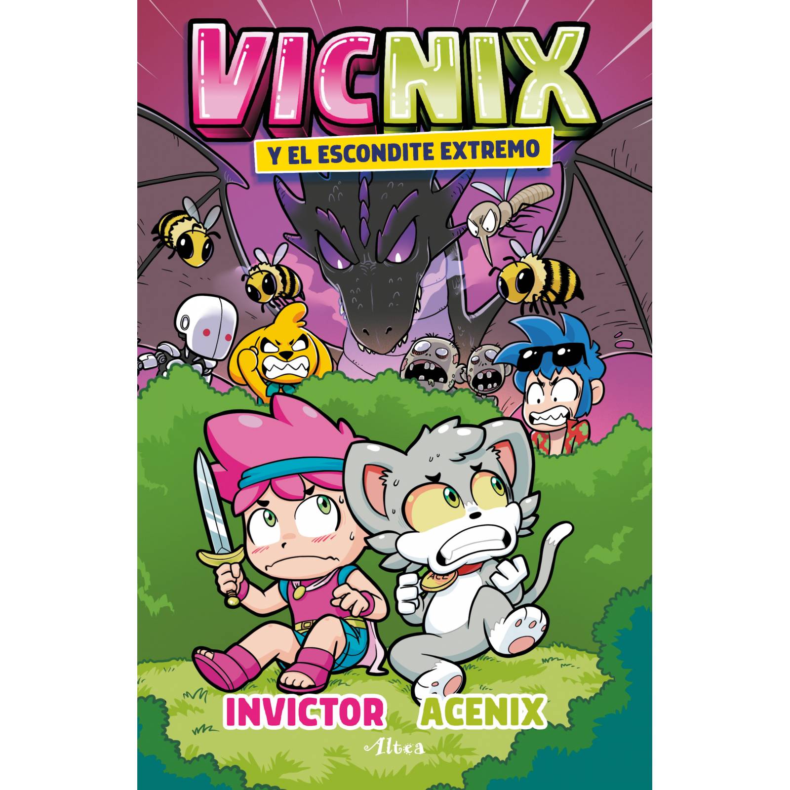 Vicnix y el escondite extremoAutorInvictor,Acenix,